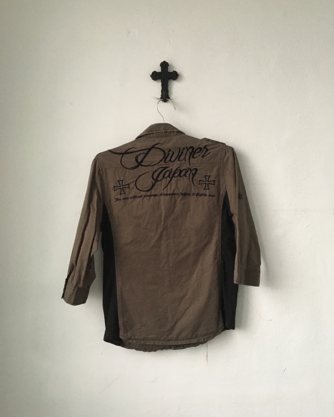 Patch needle work point shirt 상품이미지3