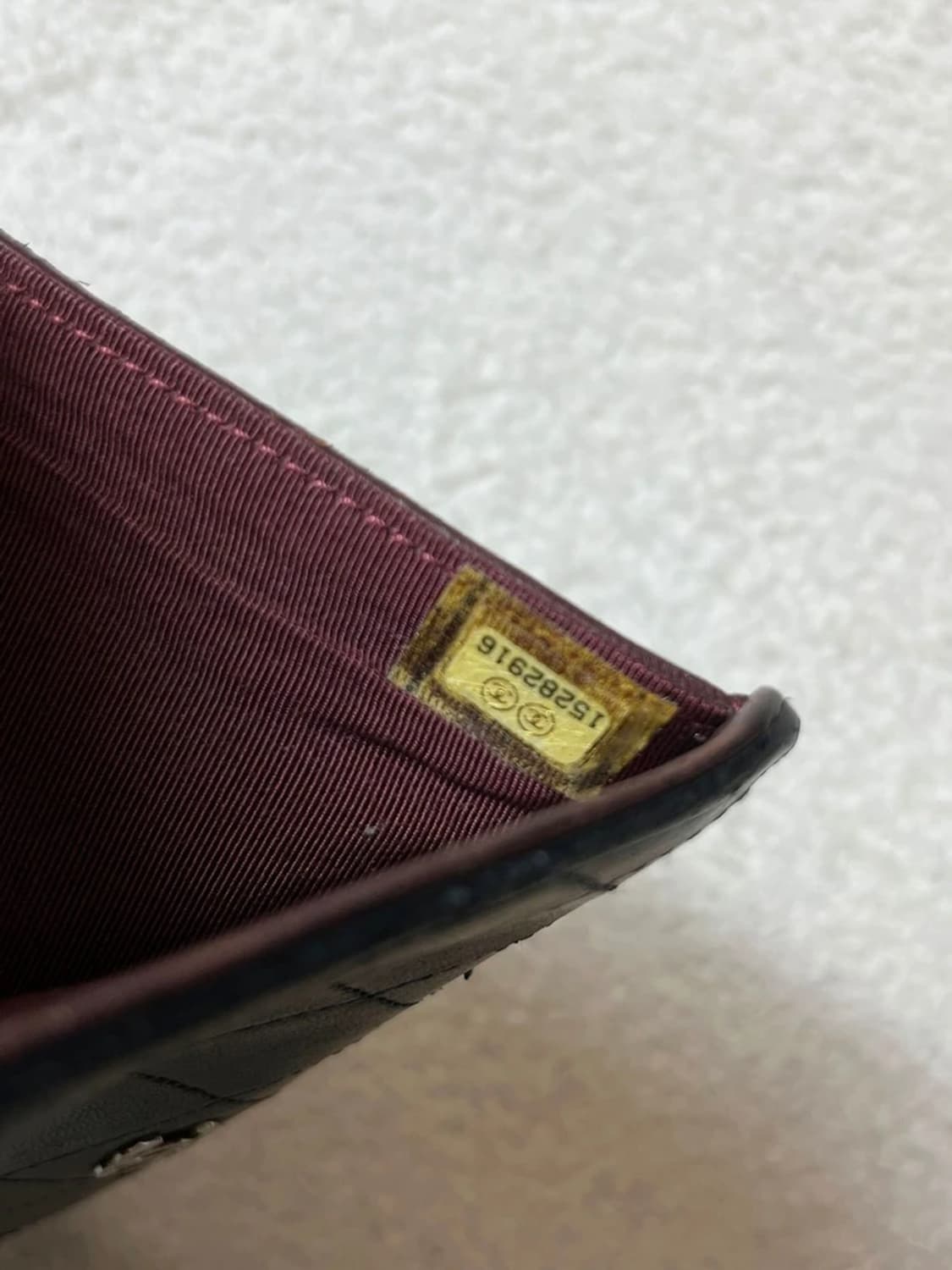 샤넬 클래식 퀼팅 램스킨 장지갑 A1663 상품이미지8