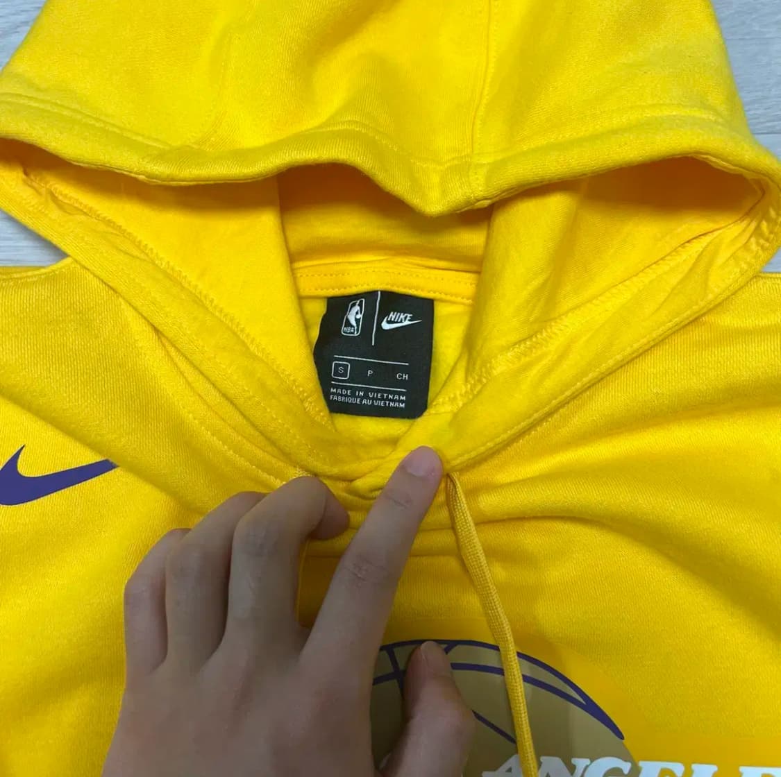 나이키 LA lakers 후드 새상품 S 상품이미지2