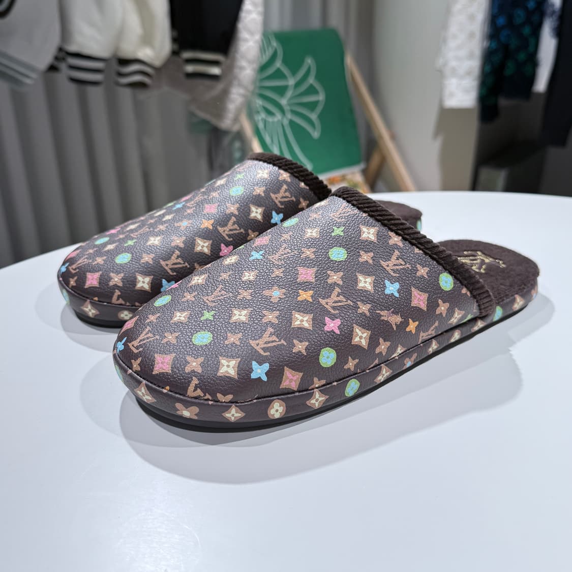 8 / 루이비통 LV 팔라스 슬리퍼 브라운 상품이미지2