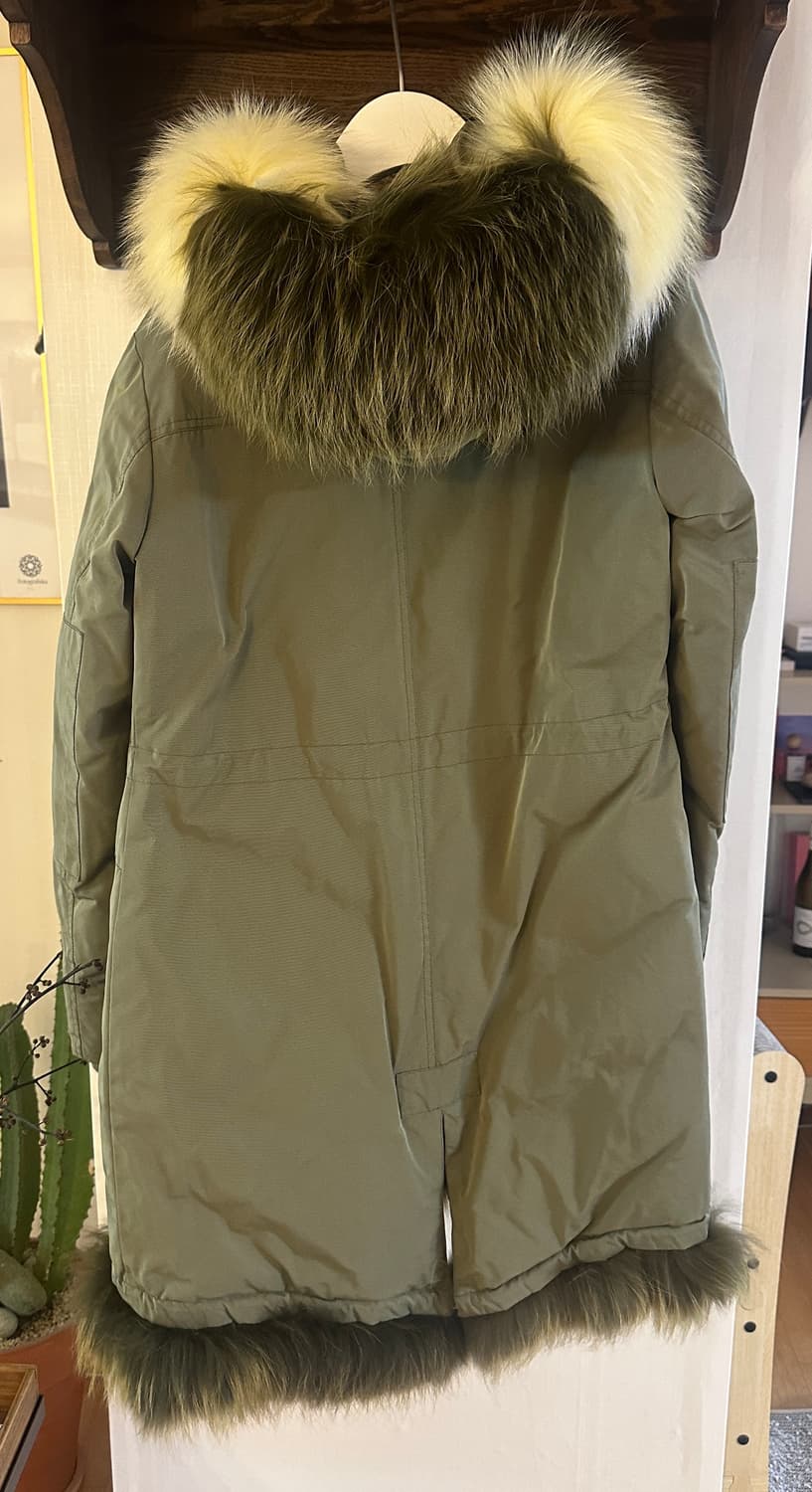 Sisley 폭스 퍼 다운 점퍼 (55) 상품이미지3