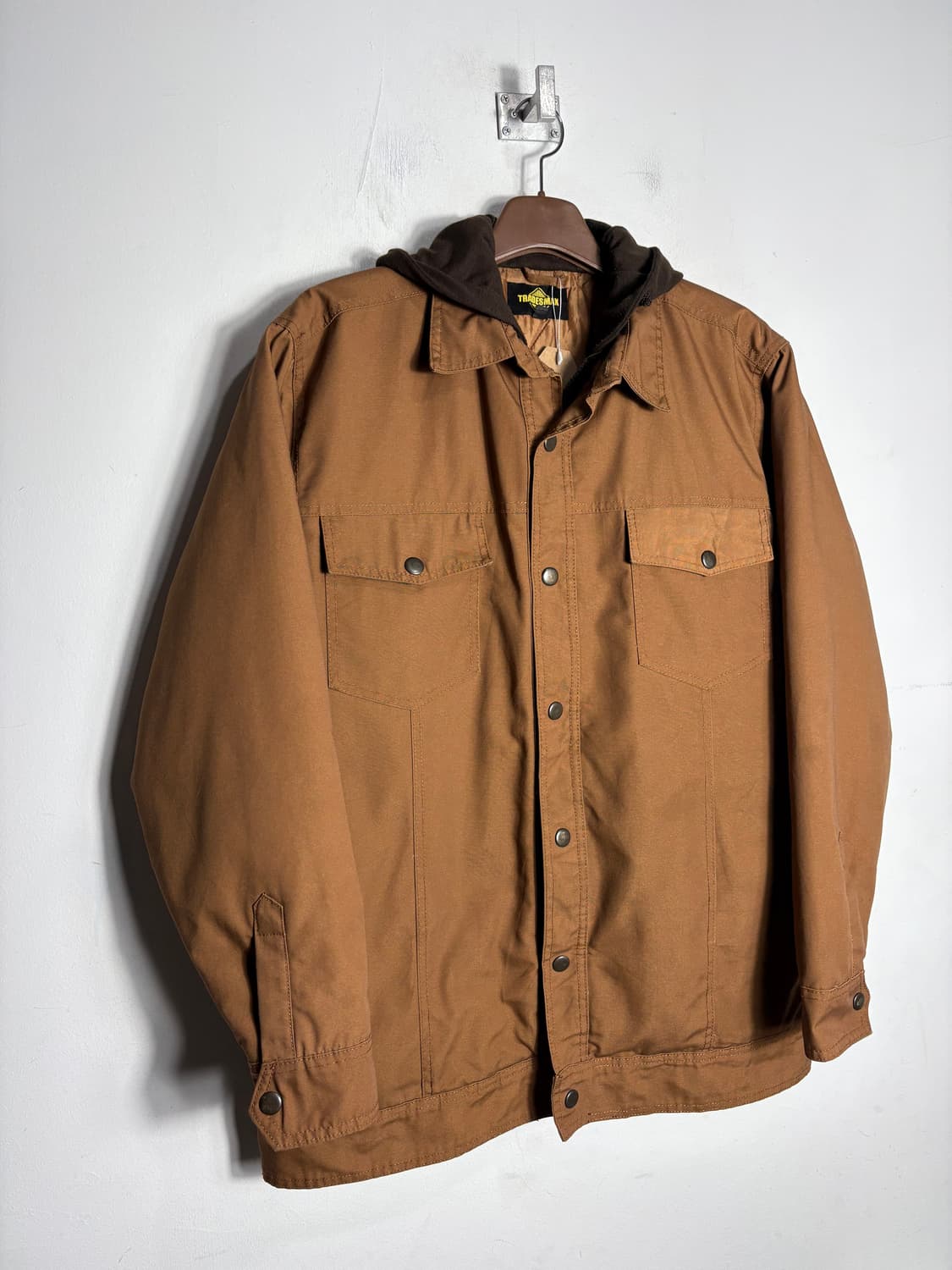 Tradesmax 후드 레이어링 카라 자켓 상품이미지2