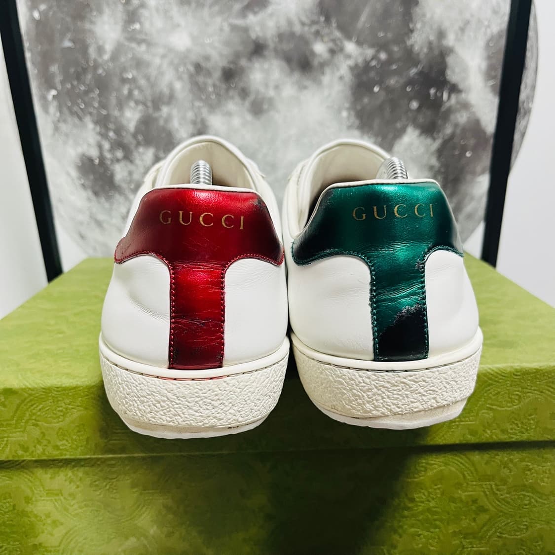 정품 9) 구찌 밴드 에이스 스니커즈 275~280 상품이미지4