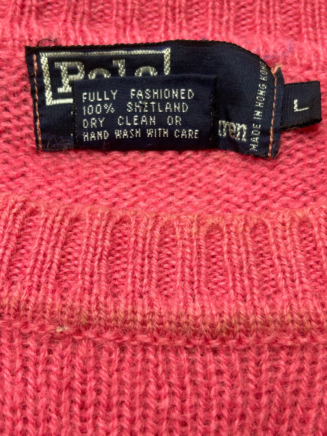 폴로 랄프로렌 셔틀랜드 울 니트 상품이미지6