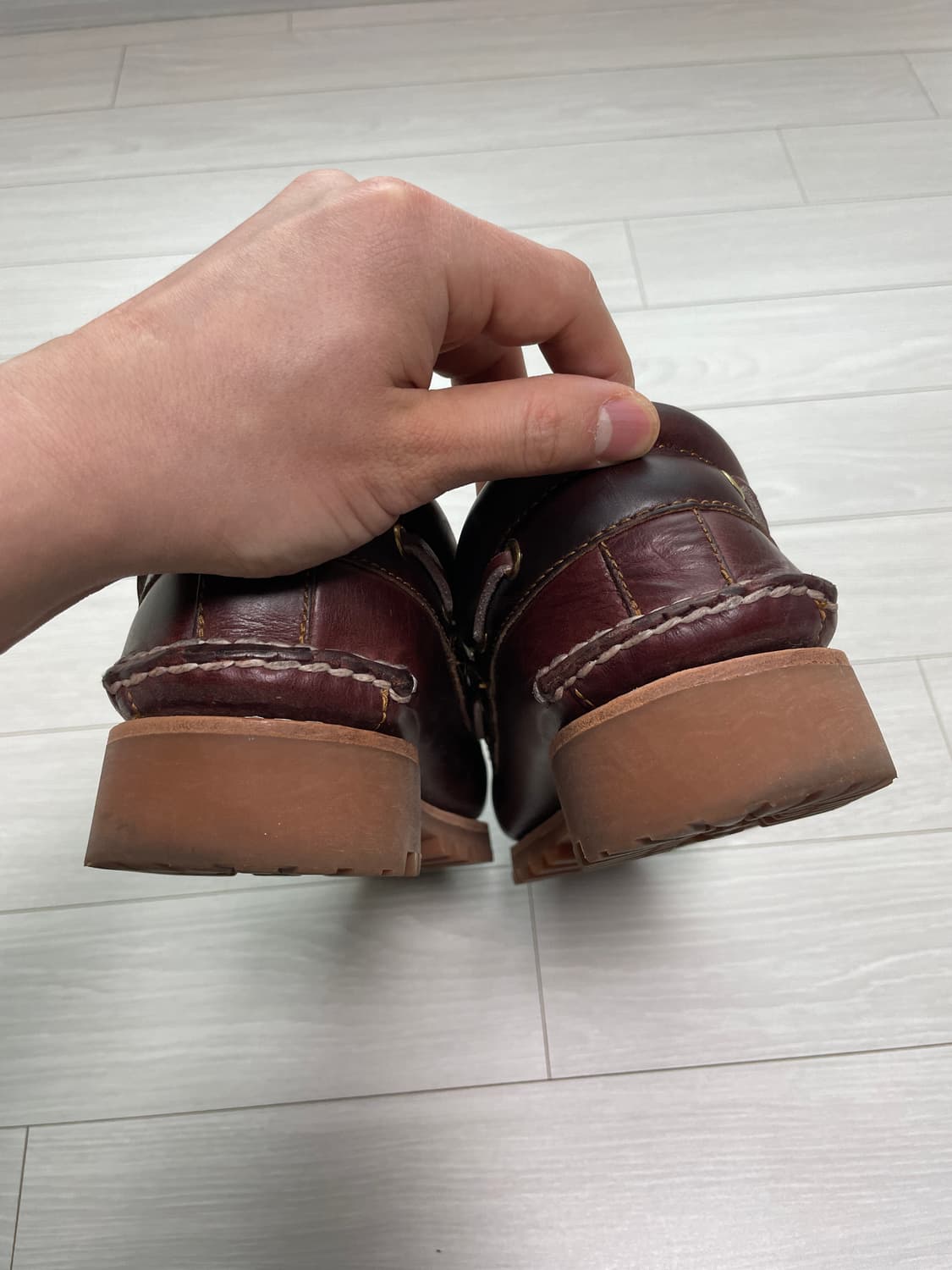 팀버랜드 클래식 3 아이 버트슈즈 버건디 270사이즈 상품이미지2