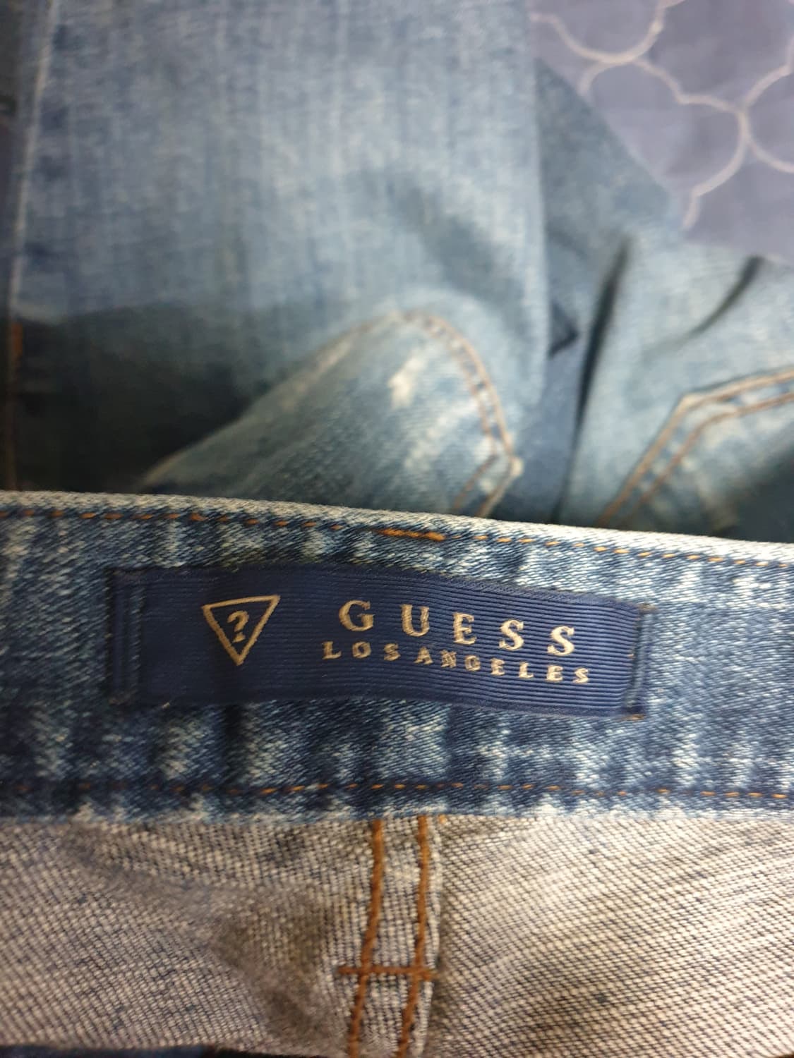 (빈티지) 게스 10s 익스트림 스키니핏 스판 데님팬츠 찢청 (28) 상품이미지7