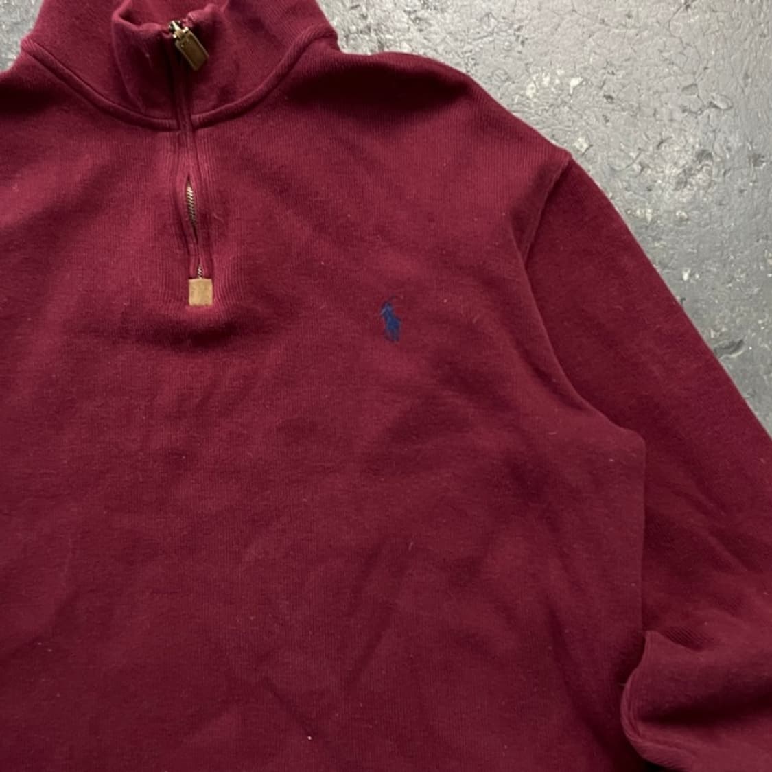 100 폴로 랄프로렌 풀오버 반집압 상품이미지2