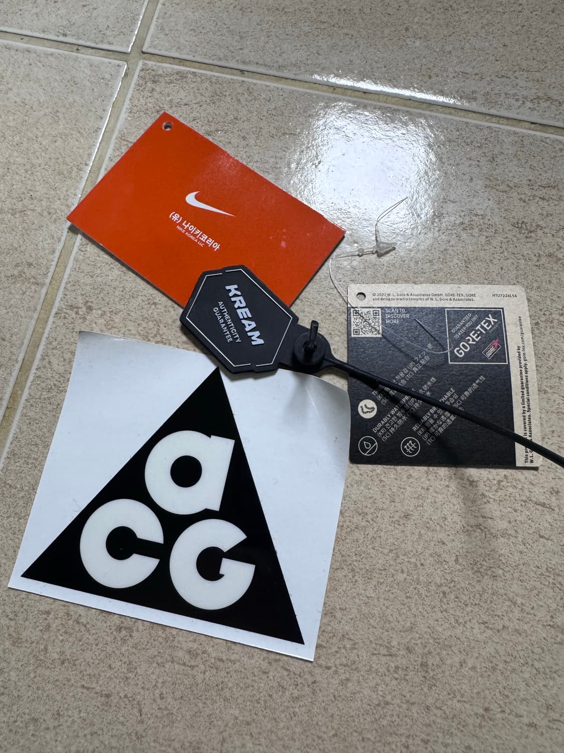 나이키 acg 마운틴플라이2 로우 고어텍스 버건디 270사이즈 상품이미지4