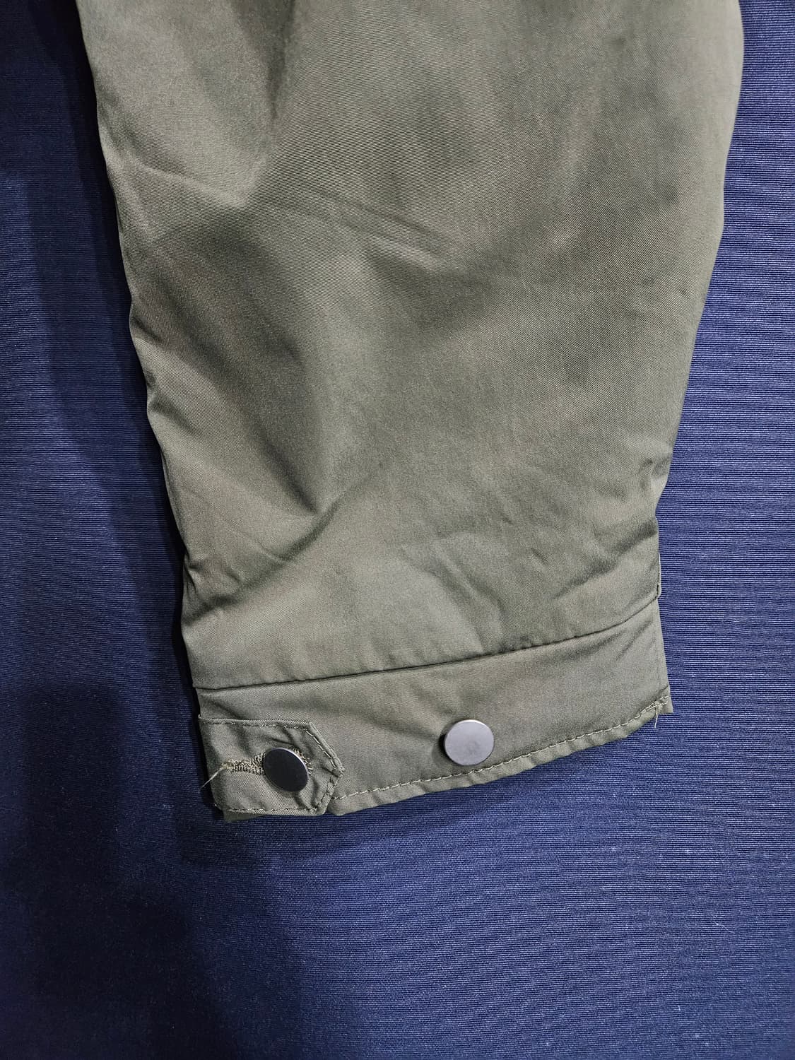 SCENT 카키컬러 남성 오버핏 100~105 롱 야상점퍼  상품이미지5