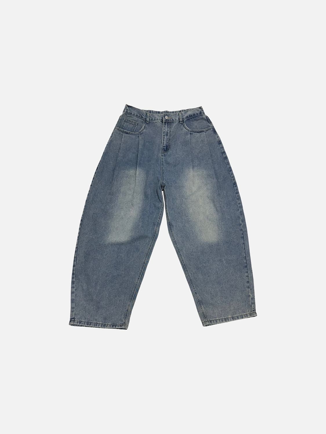 빈티지 워싱 배기 데님팬츠 청바지 상품이미지2