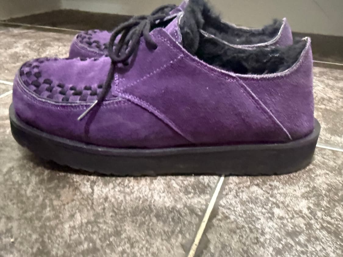 인템포무드 보위 윈터 슈즈 퍼플 260 실착 1회 상품이미지3