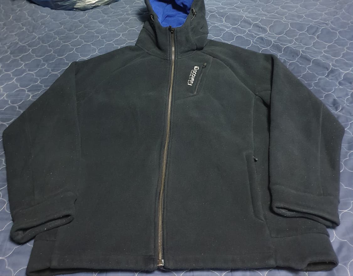 디스커버리 익스페디션 본딩 플리스 후드집업 다크네이비 (110) 상품이미지1