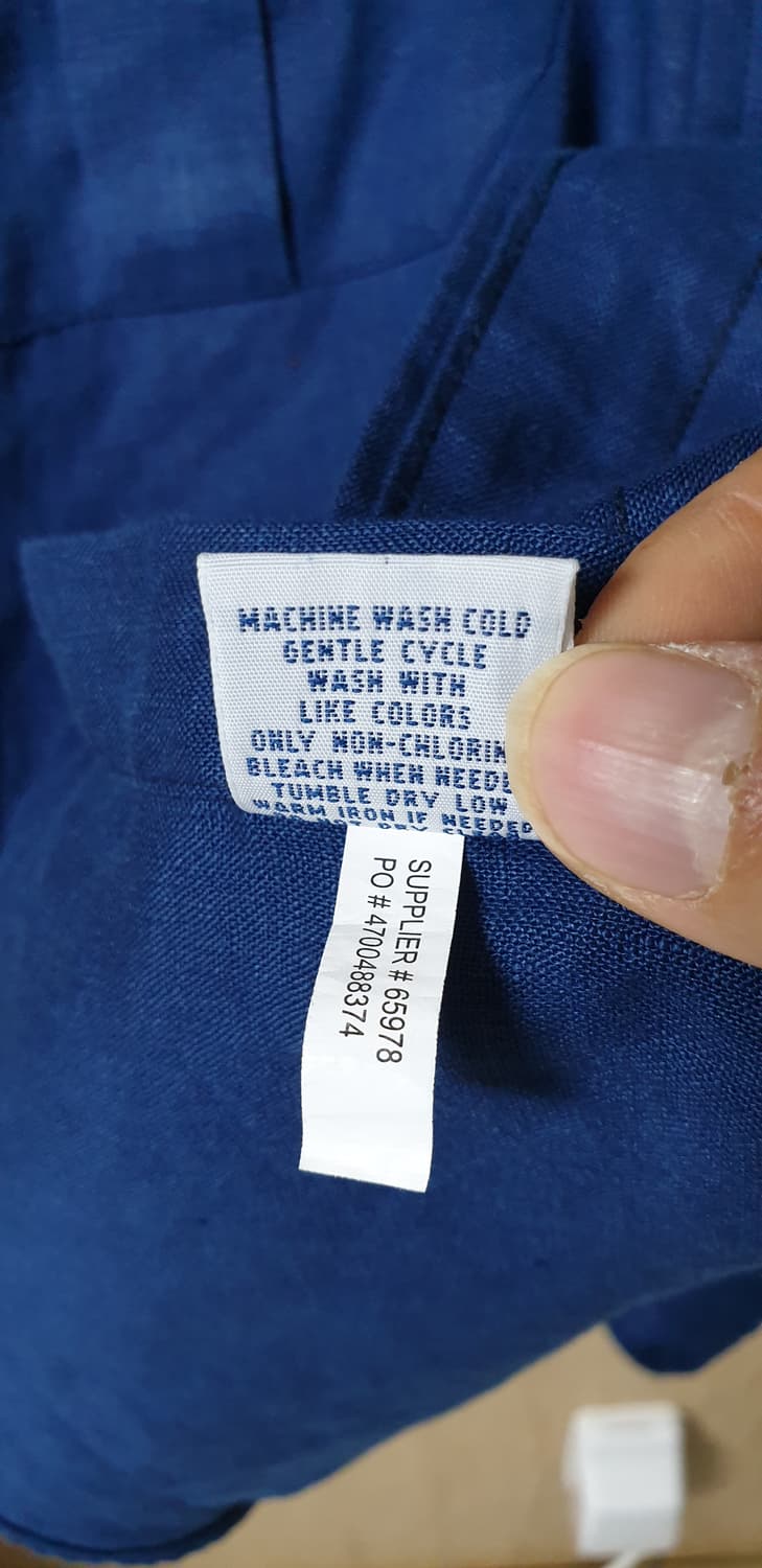 (판매완료) 폴로 린넨 셔츠 상품이미지1