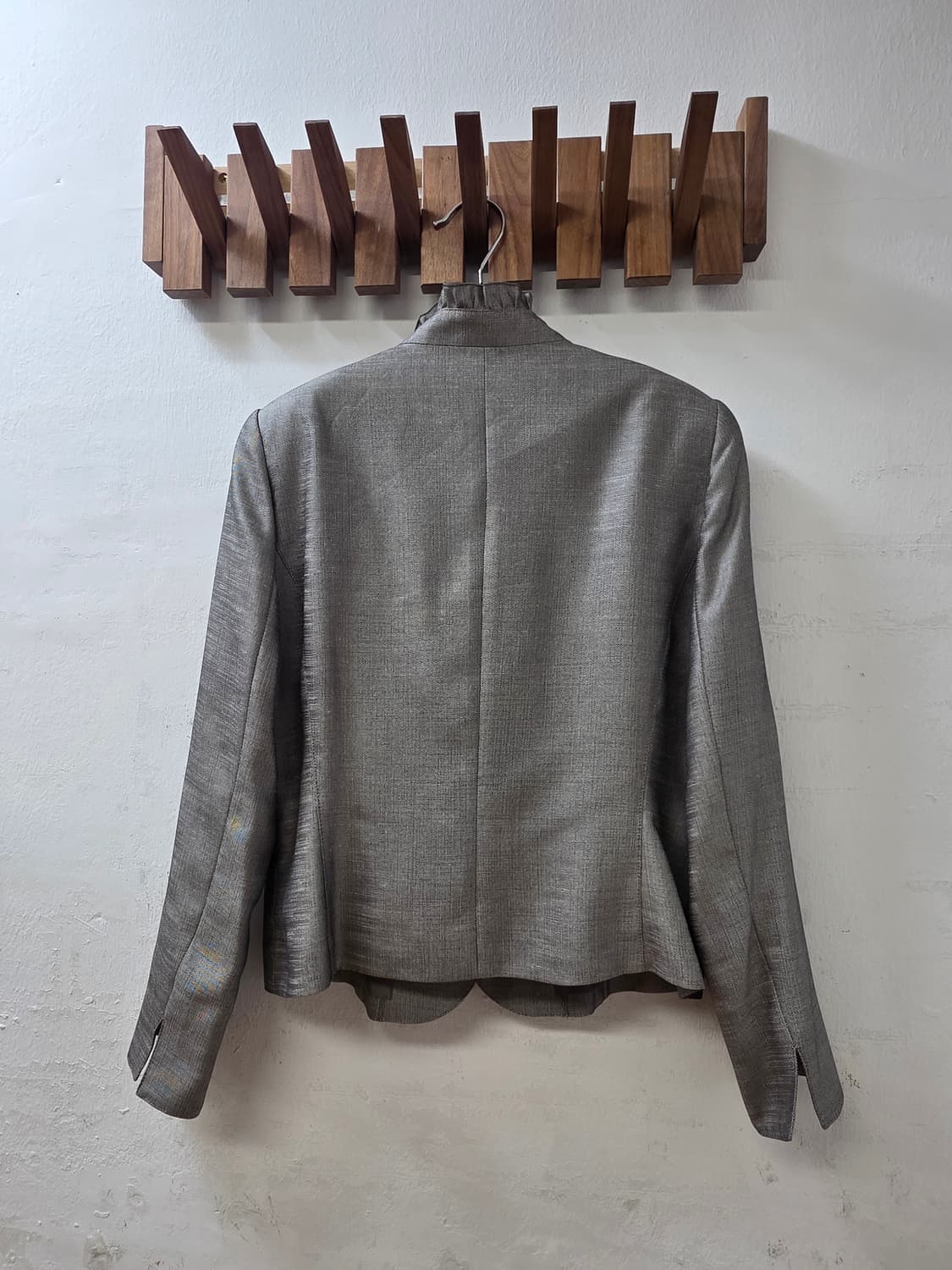 일본빈티지 코사지그레이셋업 상품이미지6