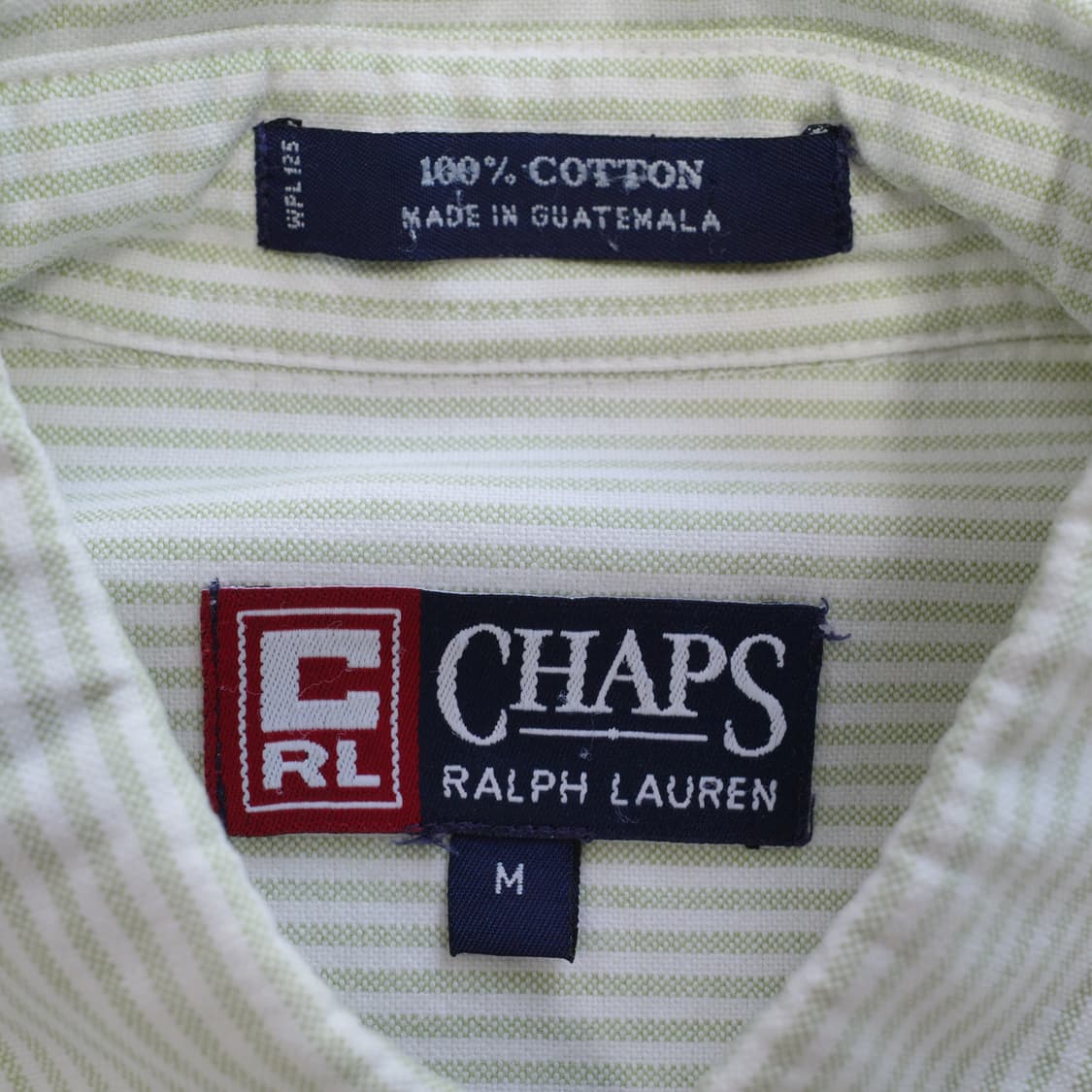 90s 폴로 챕스 랄프로렌 캔디 스트라이프 버튼다운 옥스포드 셔츠 상품이미지5