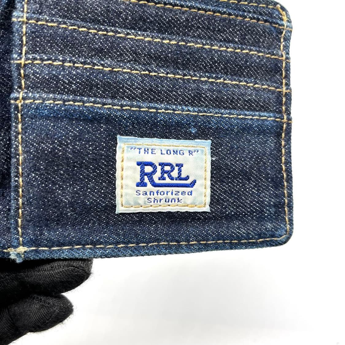 RRL 더블알엘 인디고 데님 빌폴드 월렛 상품이미지7