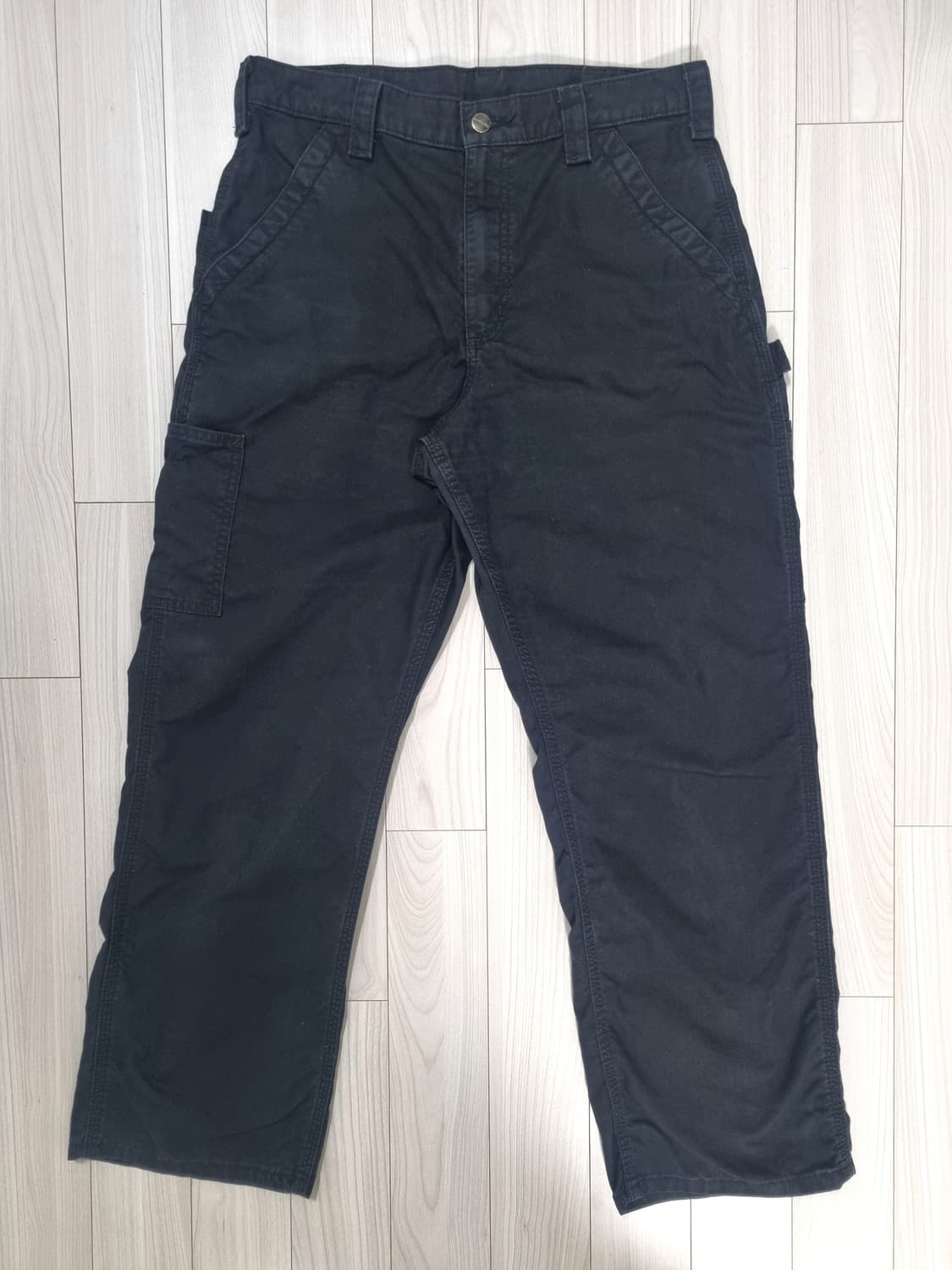 칼하트 카펜터 워크팬츠 블랙 B151 33X30 상품이미지2