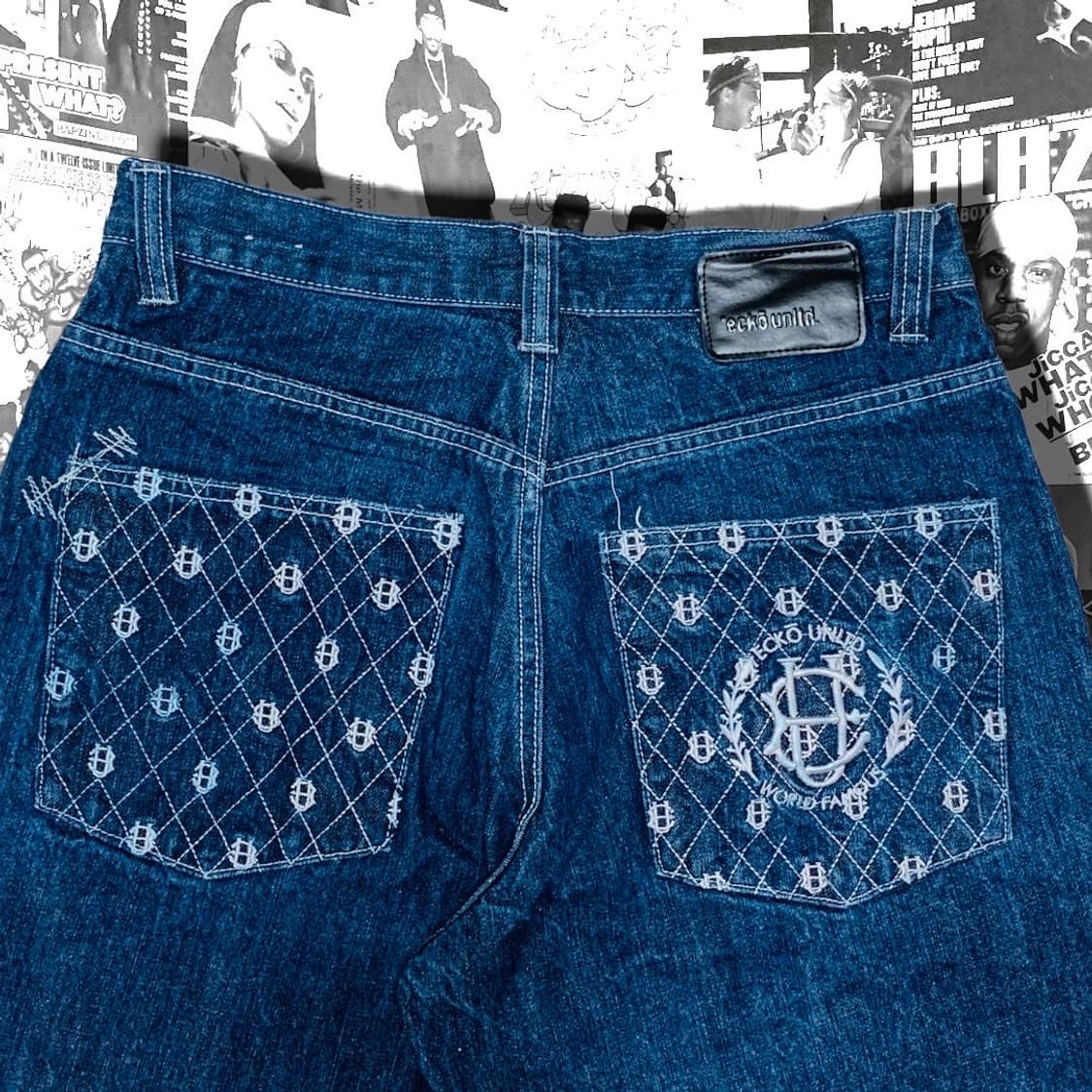 Ecko unltd 에코 올드스쿨 데님쇼츠 상품이미지2