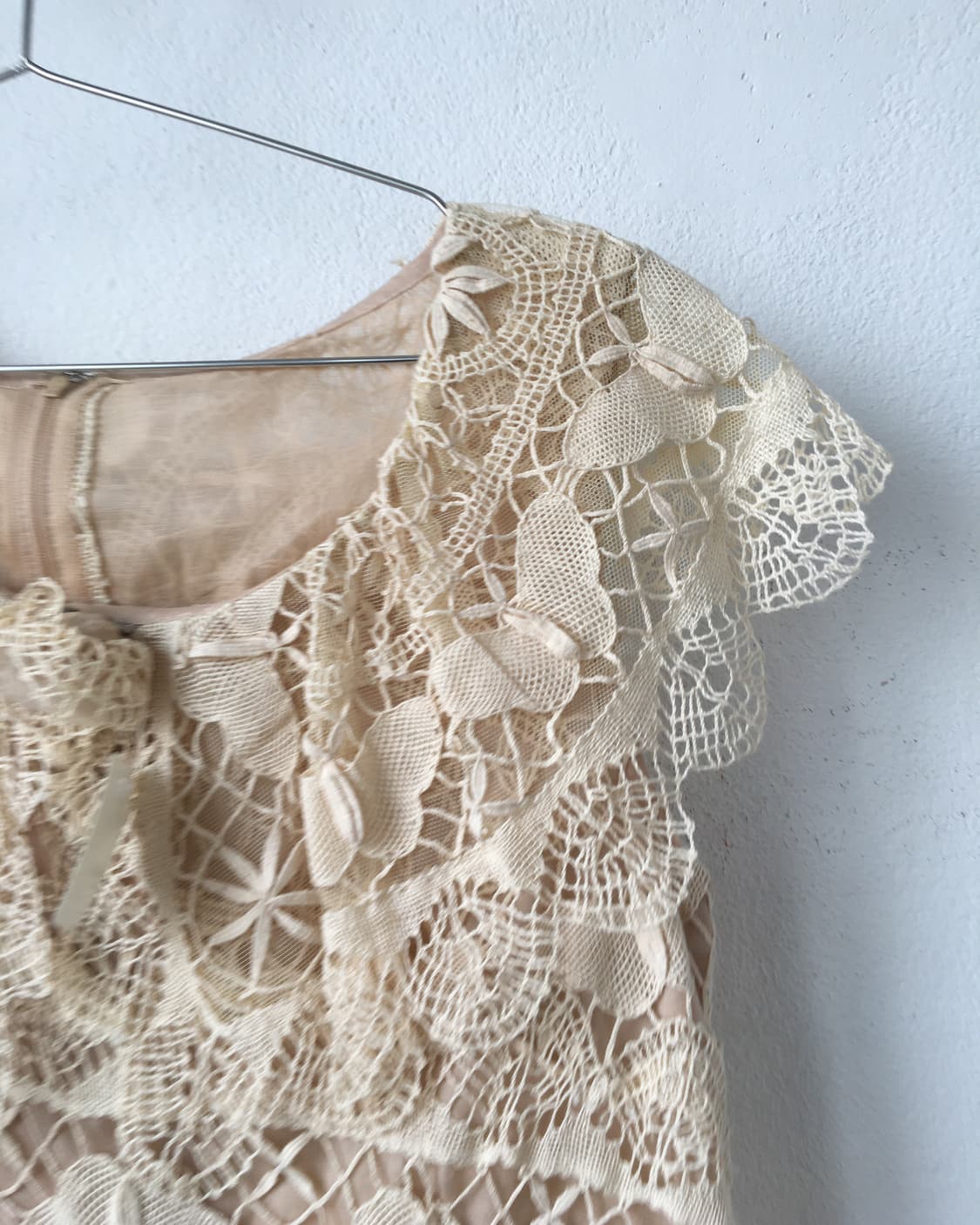 Corsage point crochet top 상품이미지4