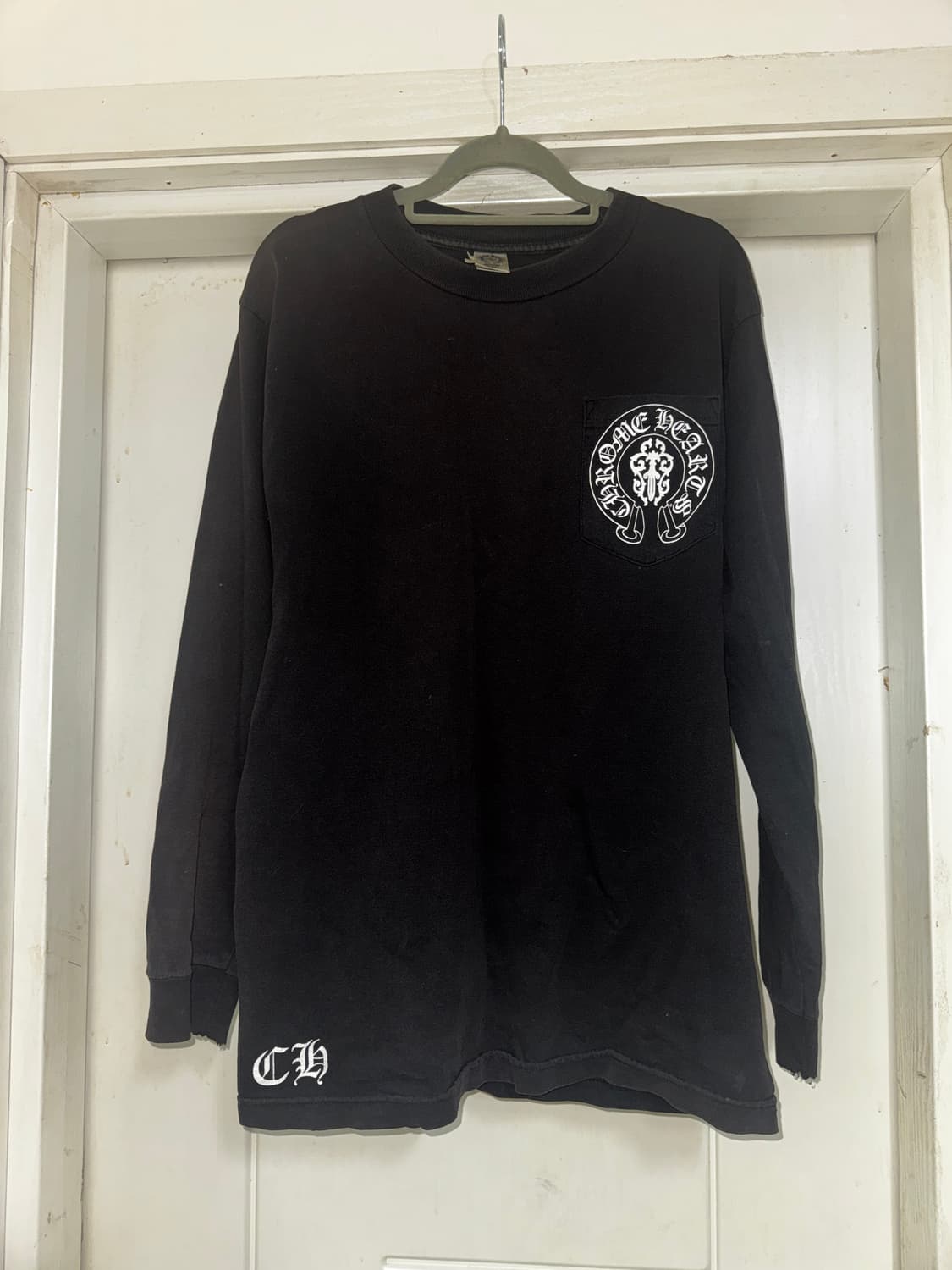 정품)Chrome Hearts 아메리칸플래그 성조기 롱슬리브 상품이미지1