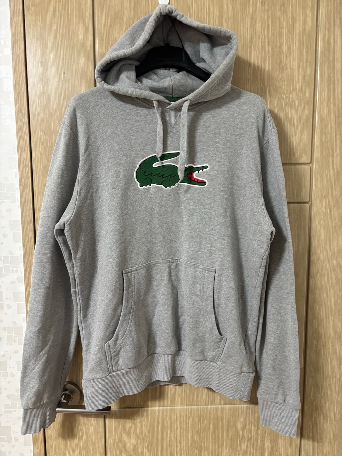 라코스테 회색 후드티 상품이미지1