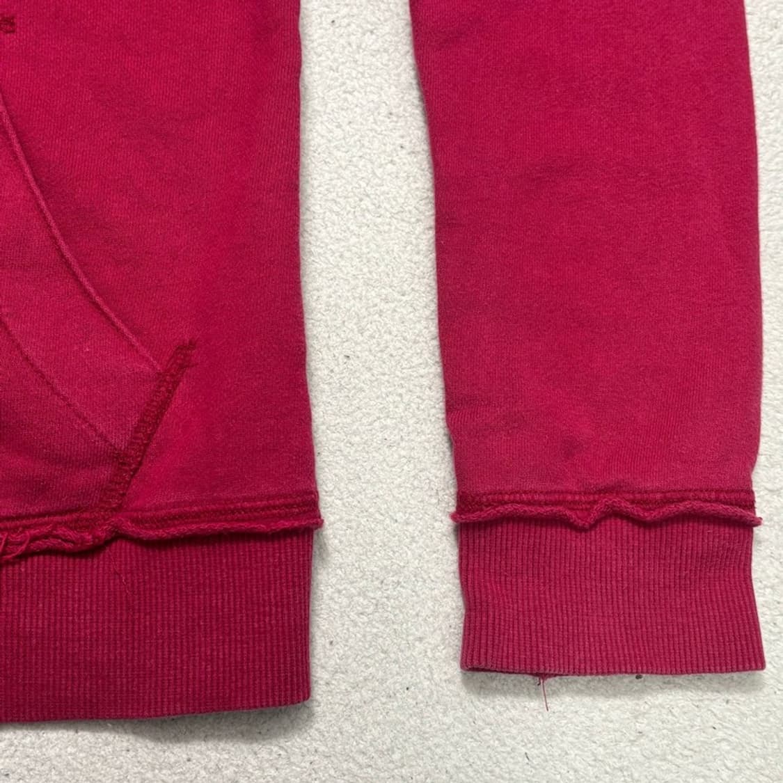 JEEP 스타 후드집업 레드 S 상품이미지3