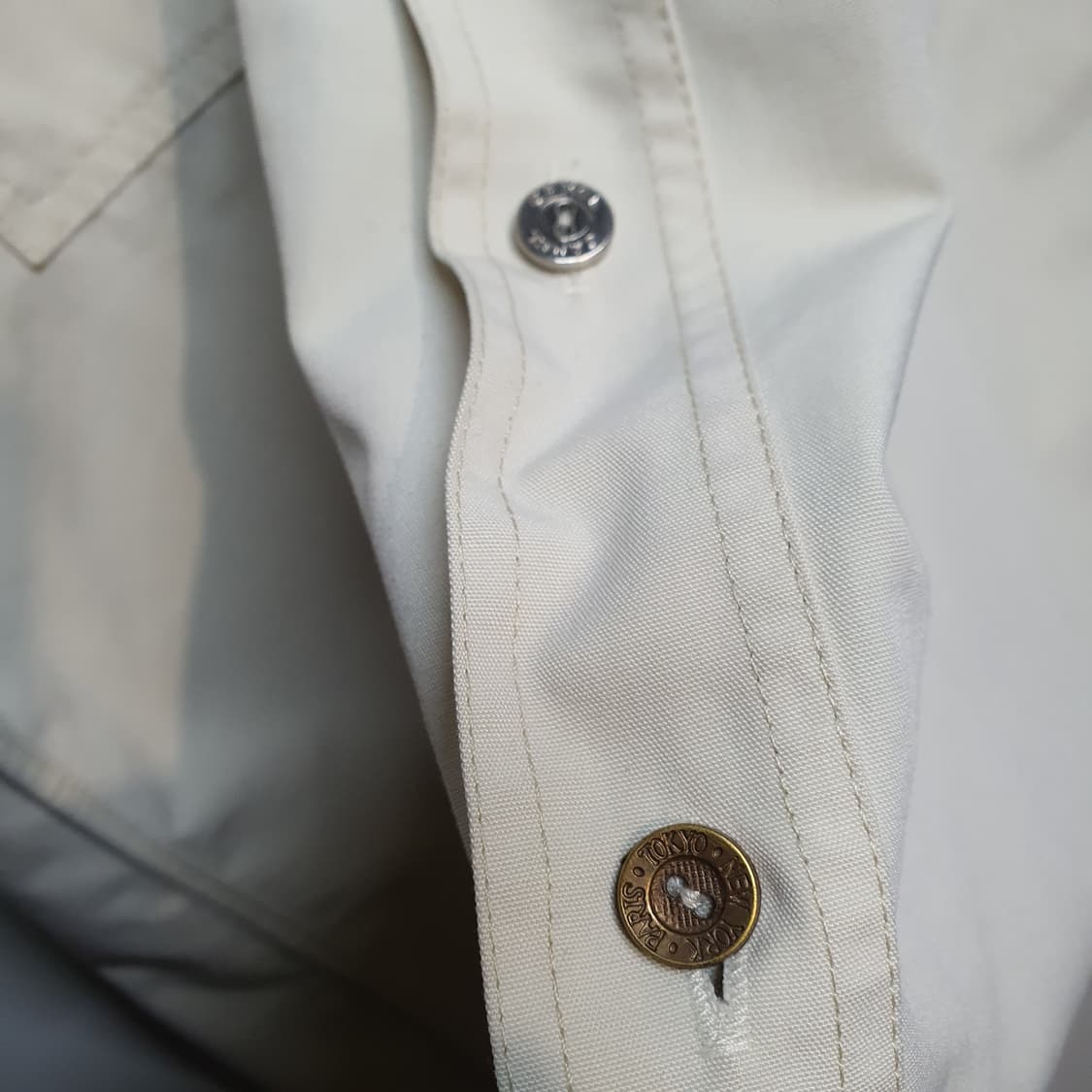 카멜 반팔 셔츠  상품이미지3