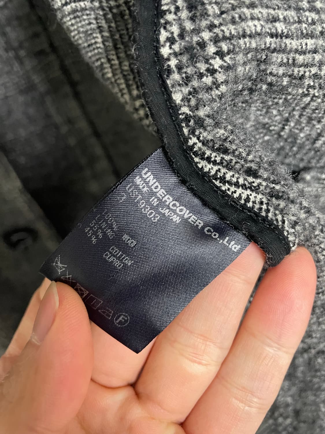 언더커버 셰퍼드 코트 3 상품이미지3