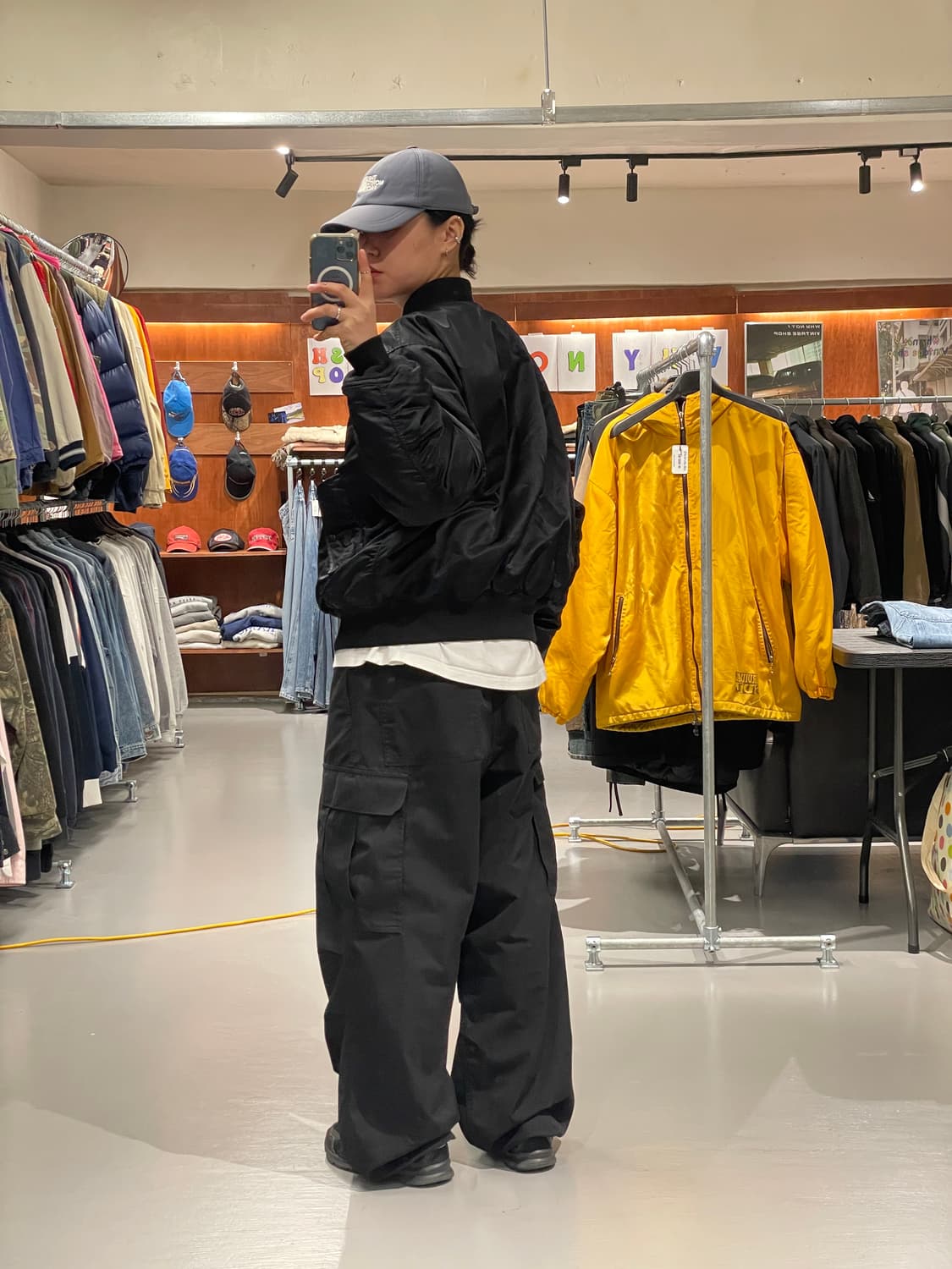 빈티지 항공 점퍼   상품이미지6