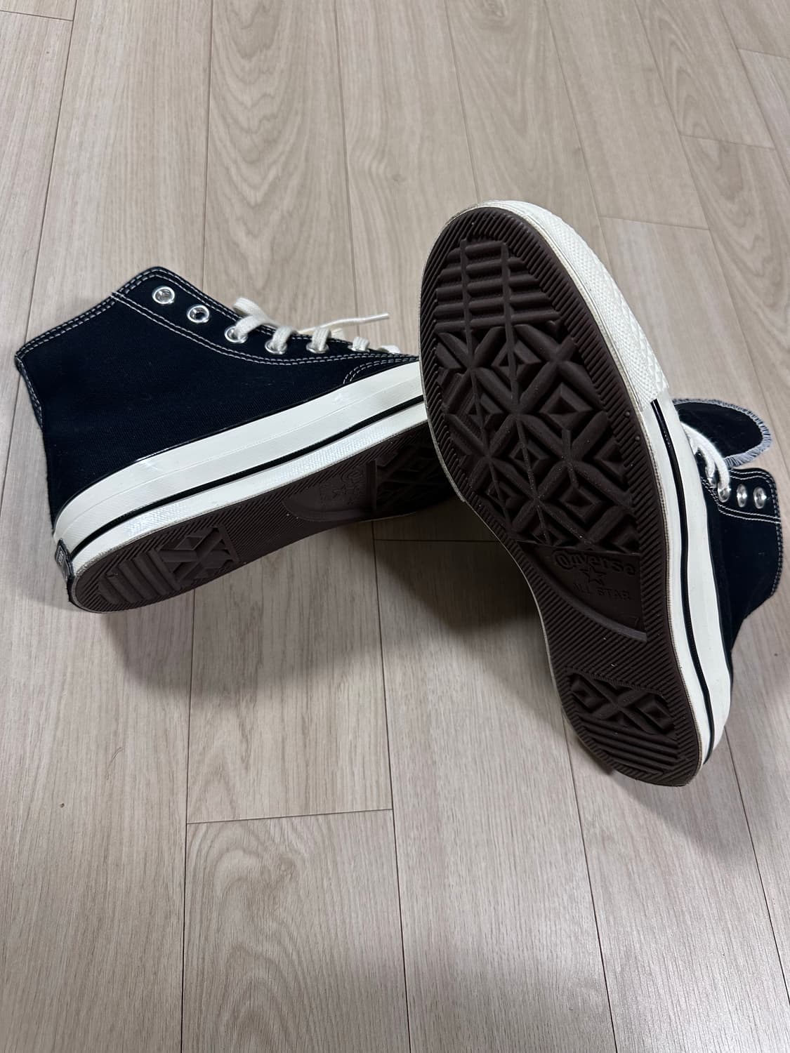 컨버스 척70 하이 블랙 255 상품이미지5