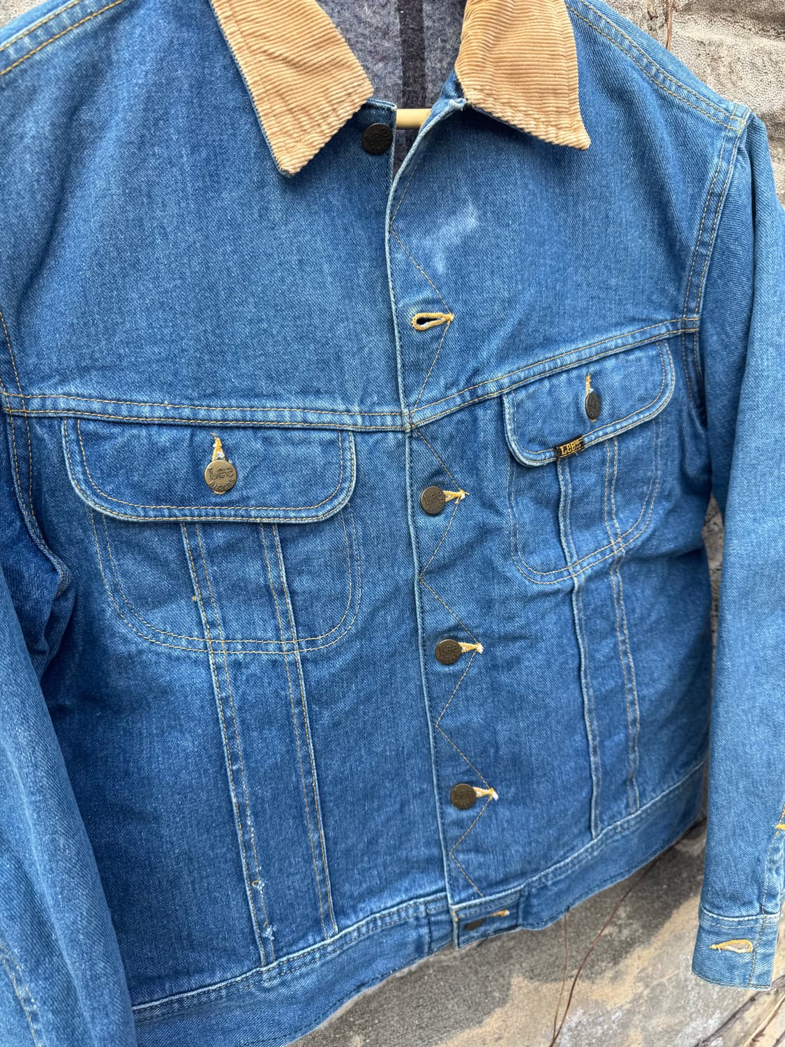 80s lee 빈티지 스톰라이더 데님 트러커 자켓 상품이미지5
