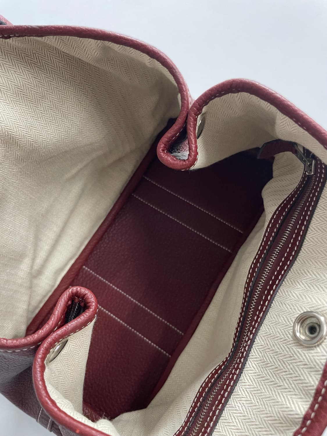 에르메스 가든파티 30 보르도컬러 토트백(K) 상품이미지7