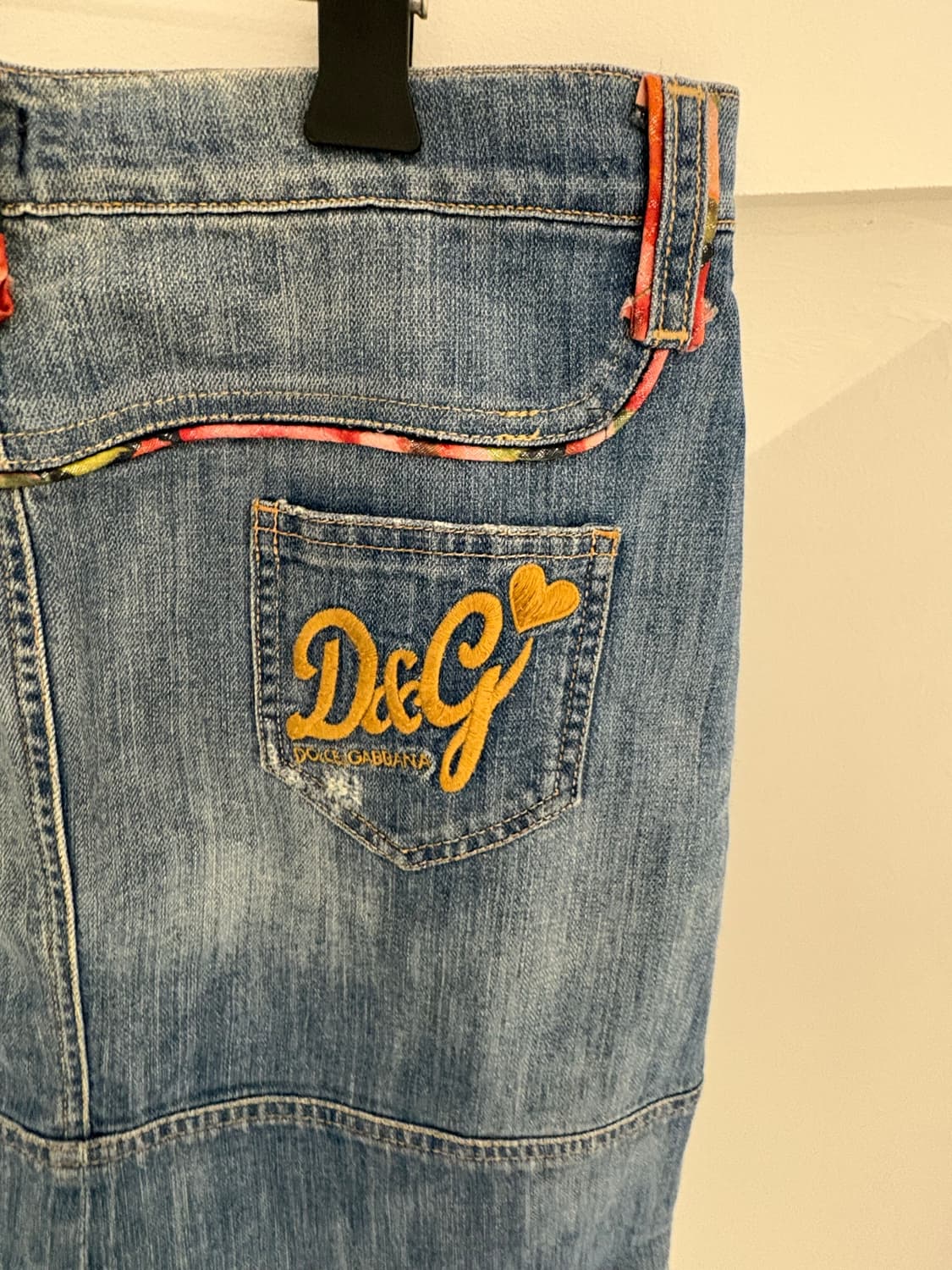 Dolce & Gabbana button denim skirt 상품이미지6