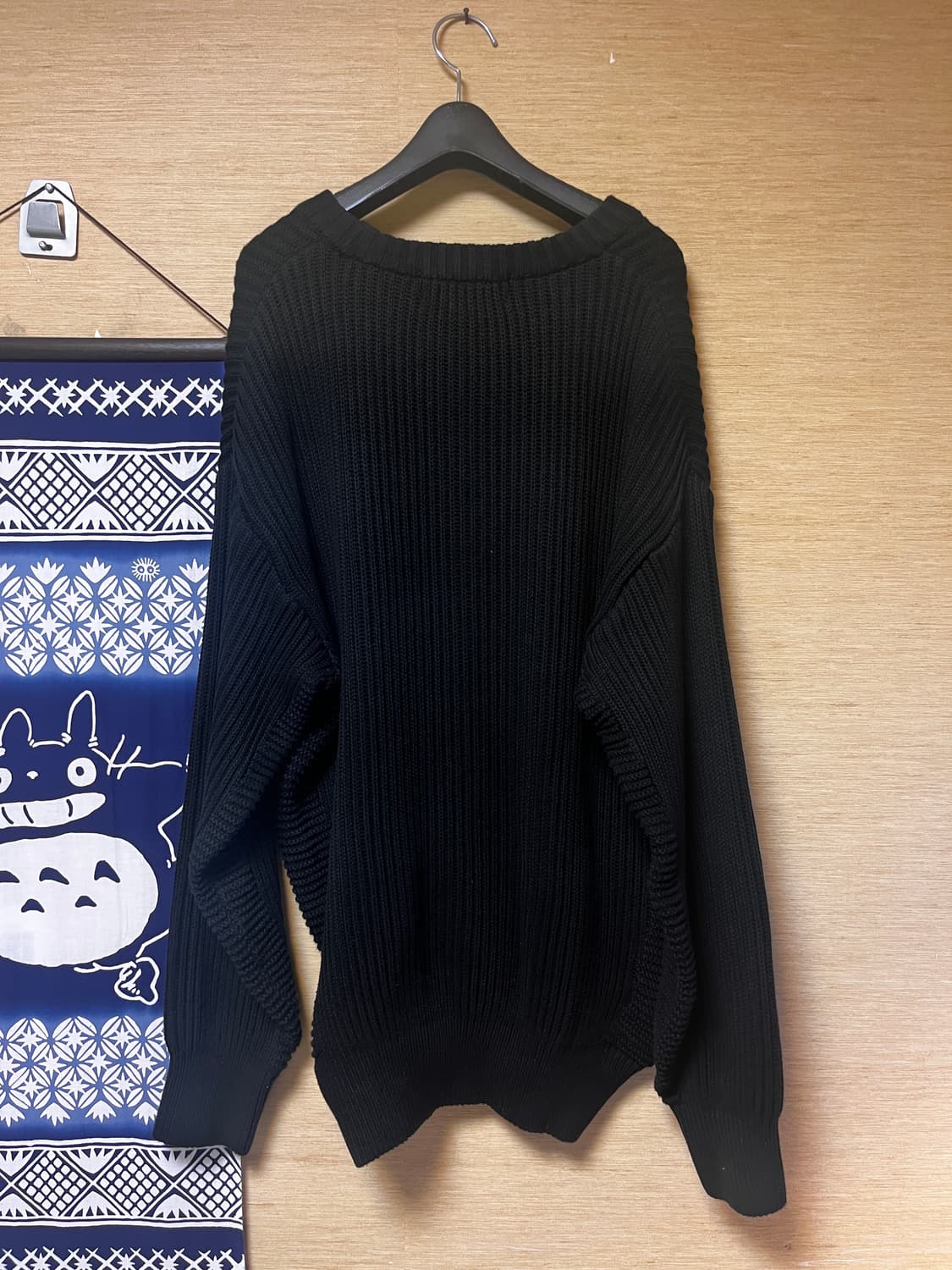 KNITTED/검정색 니트 XL 상품이미지2