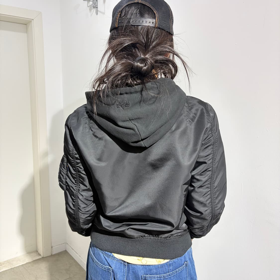 알파인더스트리 후드 ma-1 자켓 상품이미지3