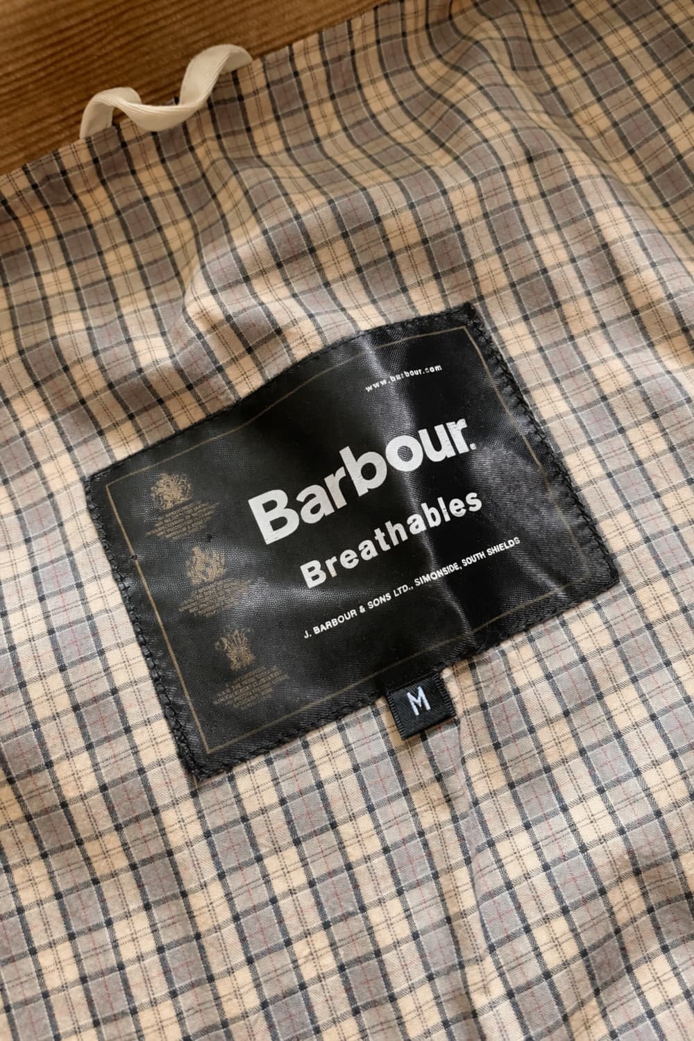 바버 Short Warm-Up 자켓 M 상품이미지8