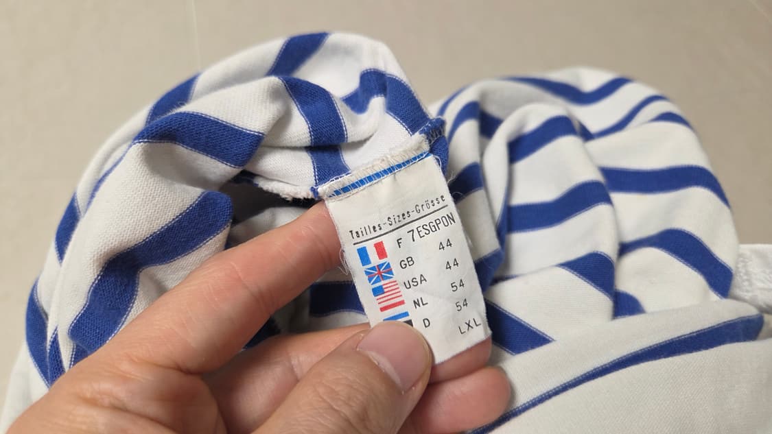 세인트 제임스 나발2  흰파 9부 티셔츠   상품이미지7