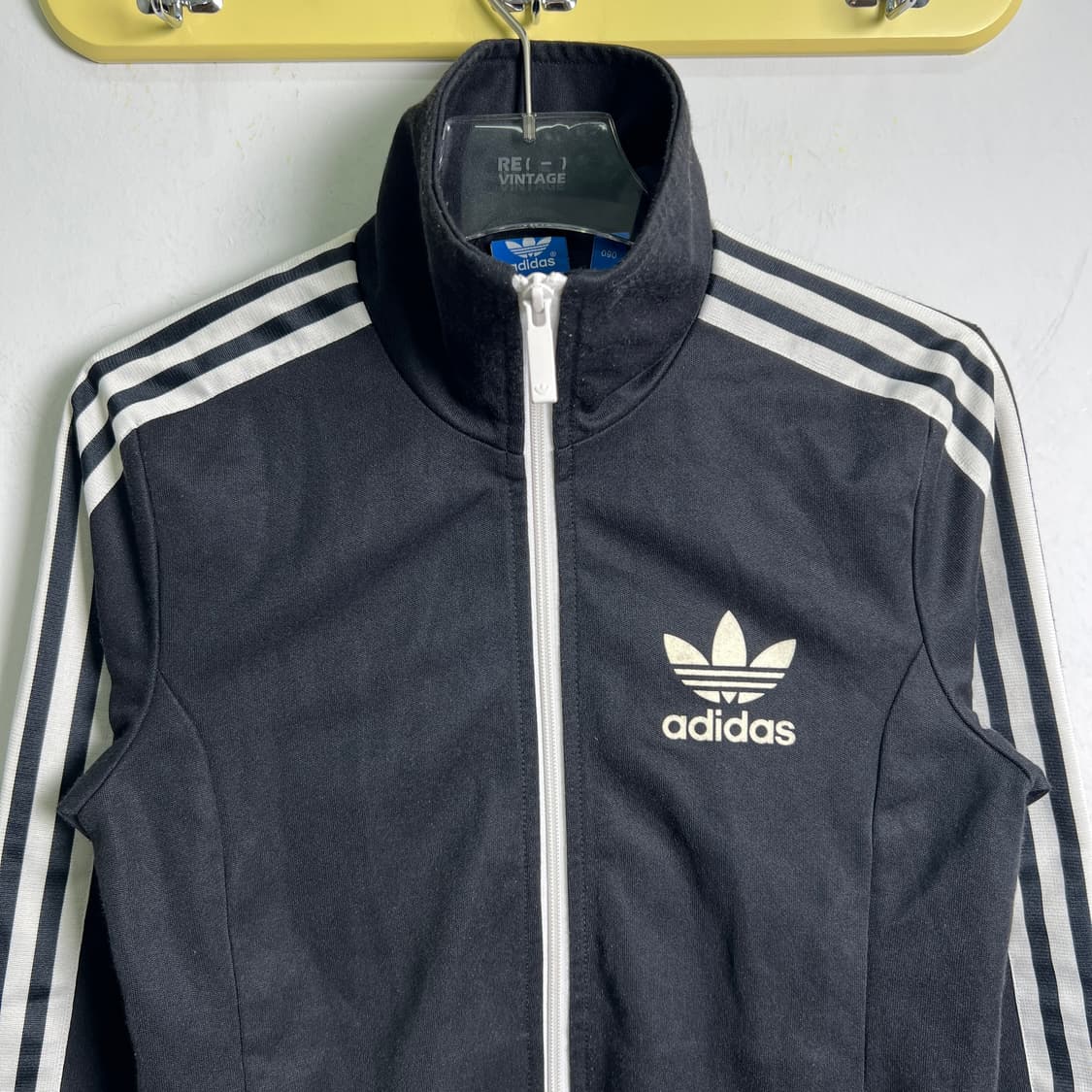 아디다스 블랙 유로파 트랙탑 립 져지 90 상품이미지4