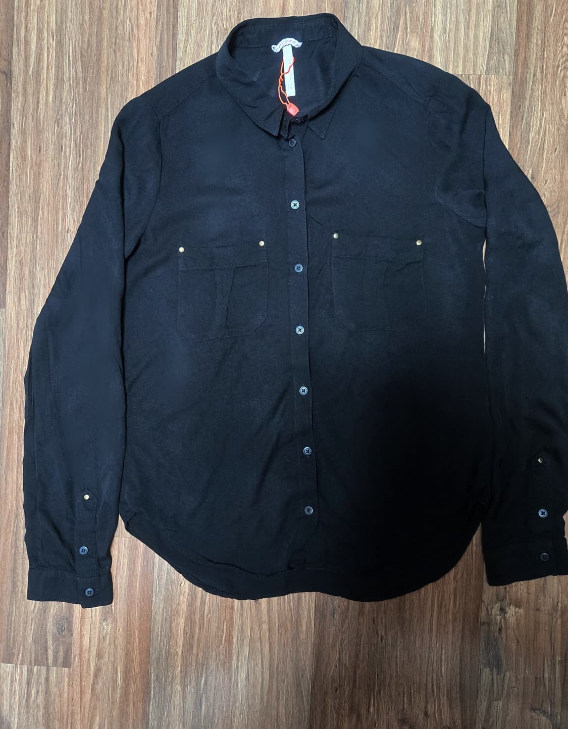 Bershka 버쉬카 블랙 셔츠 상품이미지1