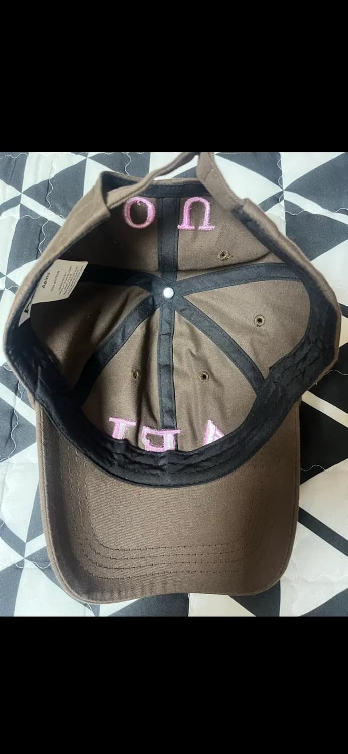 아에이오우 볼캡 모자 indi pink and brown 상품이미지5