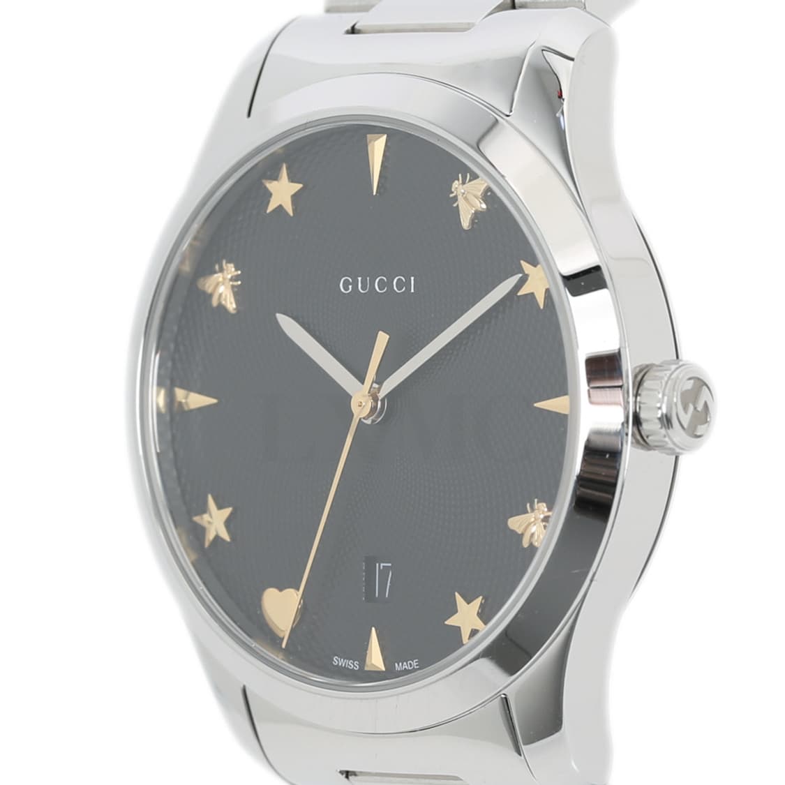 구찌 G-타임리스 시계 126.4 블랙 워치 YA1264029 상품이미지5