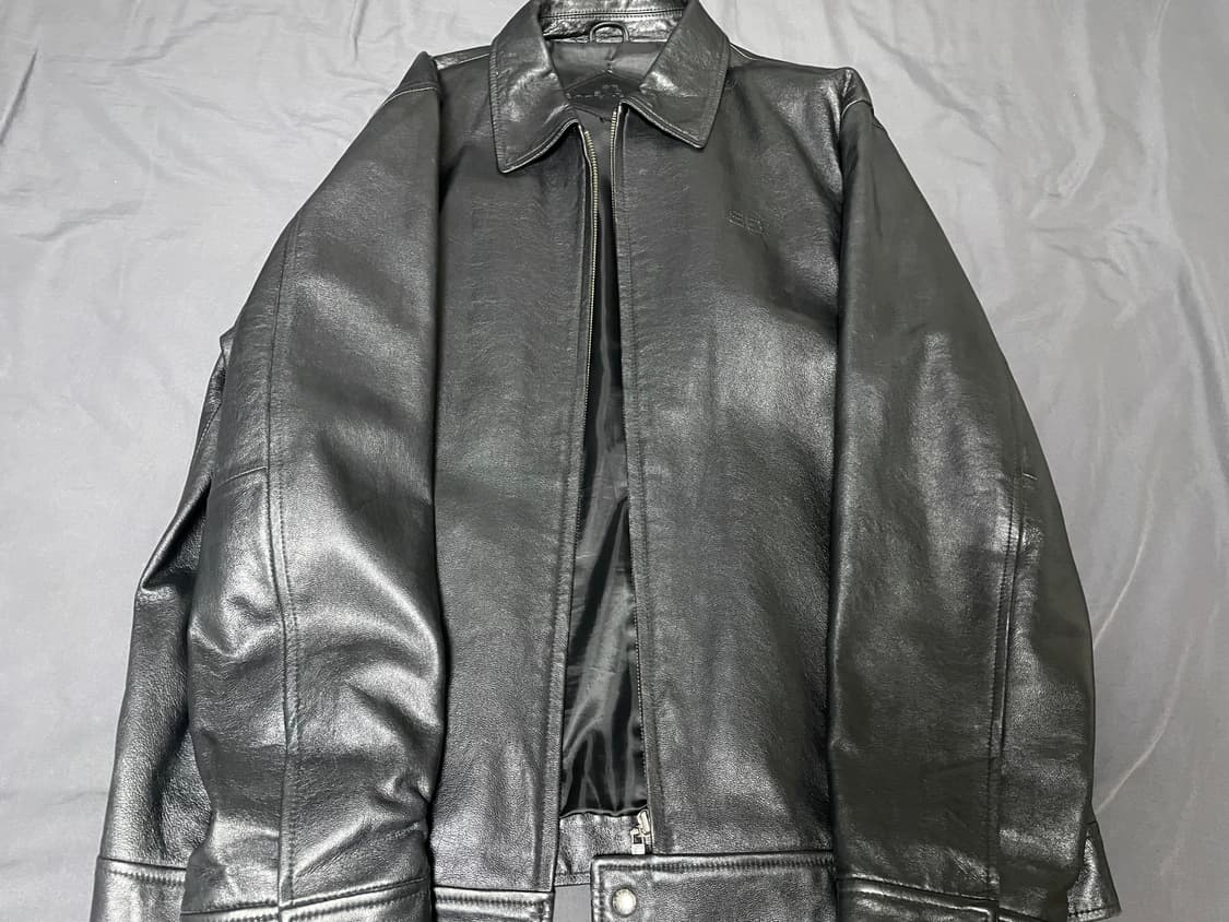 [6] 발렌시아가 90s 레더 자켓 상품이미지1