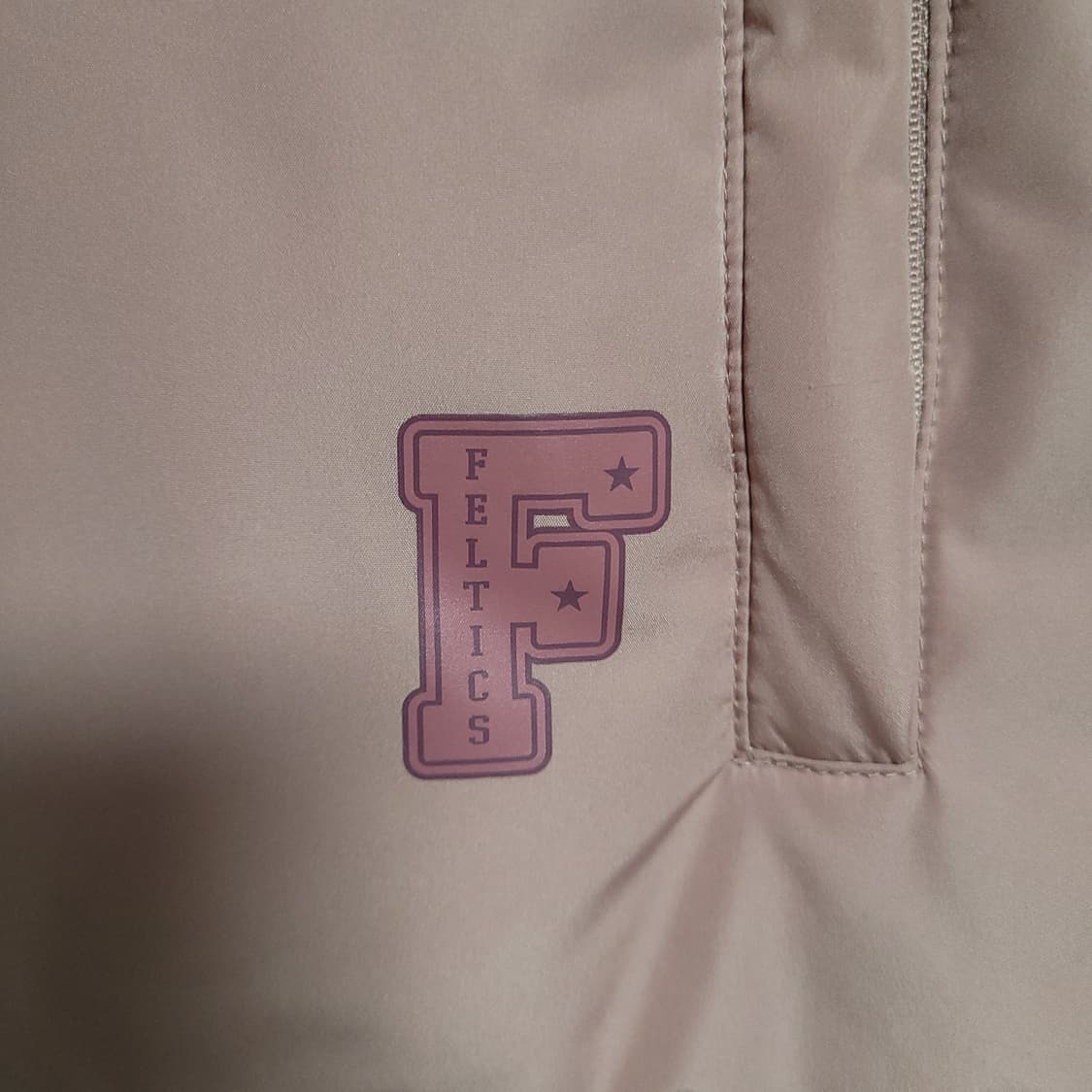 (90) Feltics 펠틱스 여성 숏 핑크 패딩 상품이미지2