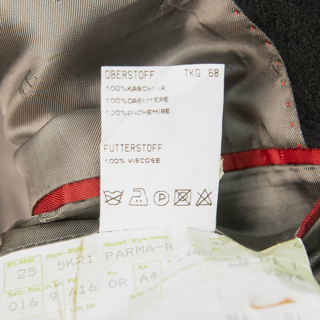 [98] 90s AIGNER 아이그너 로로피아나 캐시미어 블레이져 블랙 상품이미지9