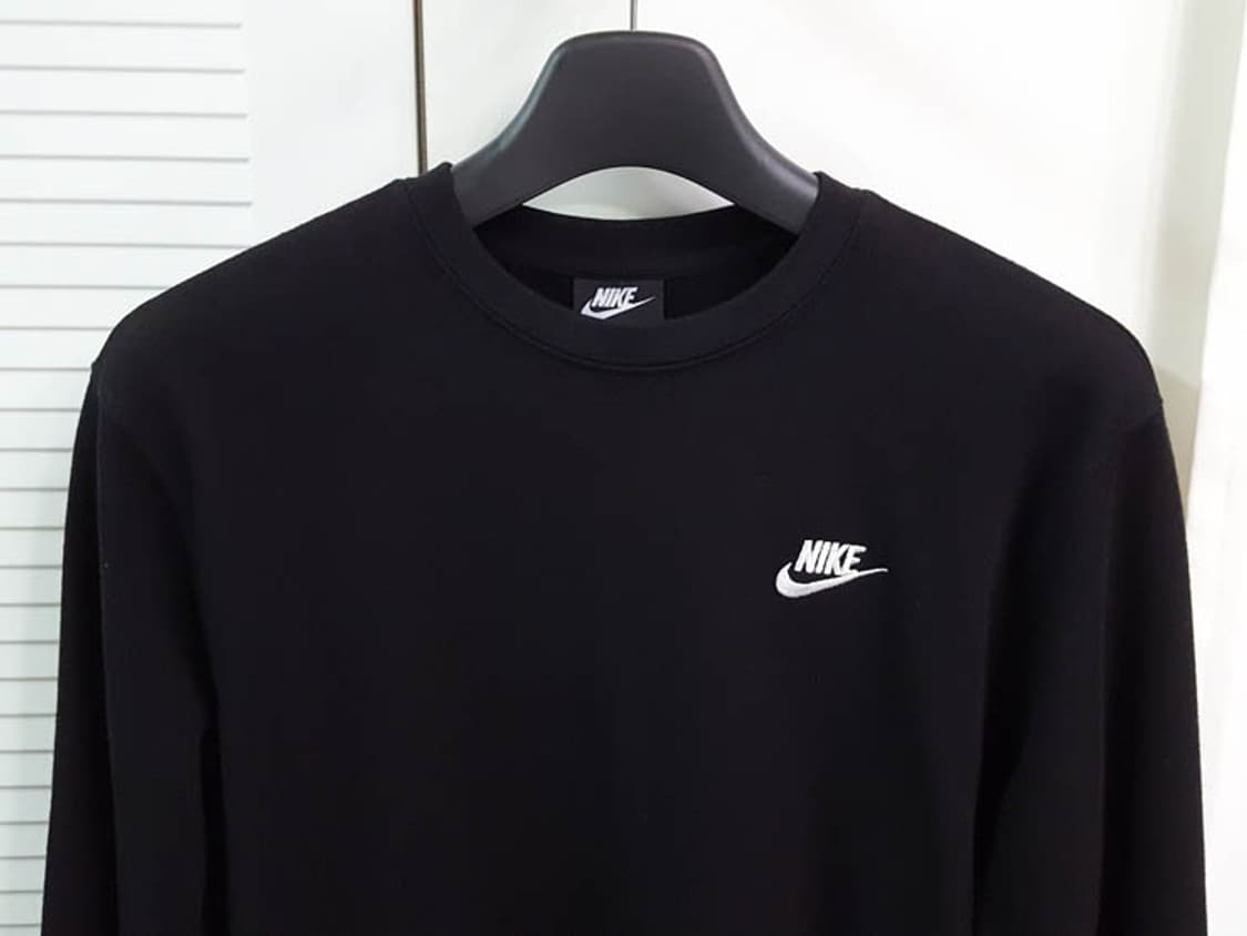 나이키 남성 맨투맨 블랙 상품이미지2