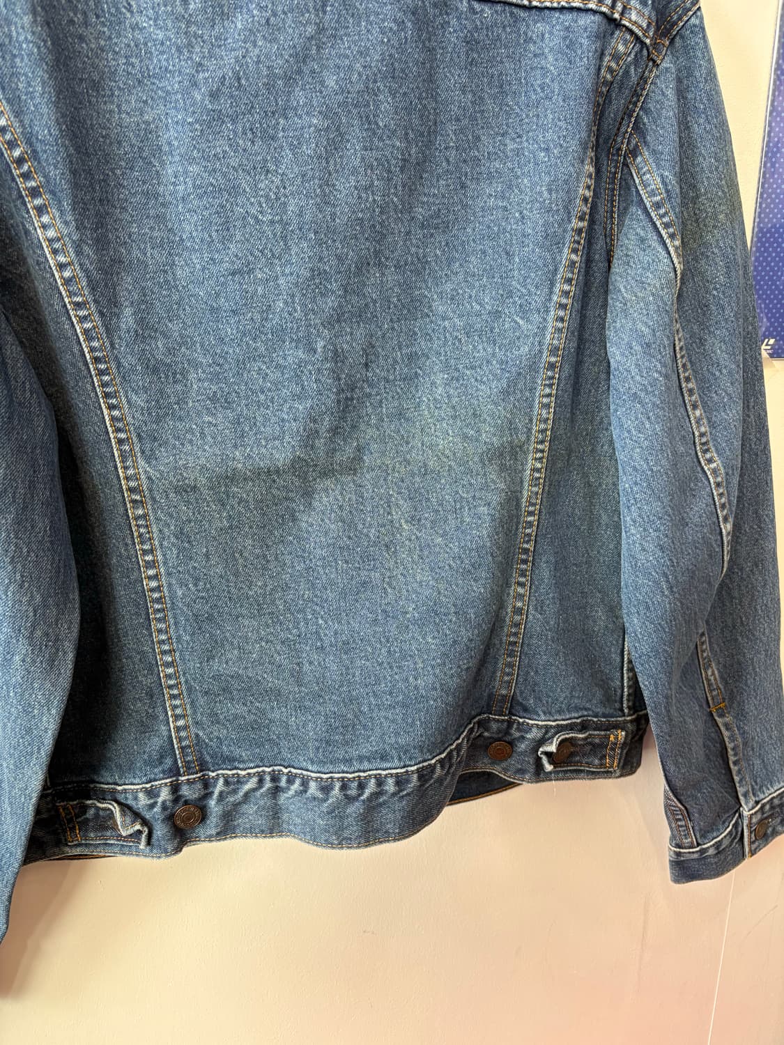 90s 96년 리바이스 데님 트러커 재킷 상품이미지6