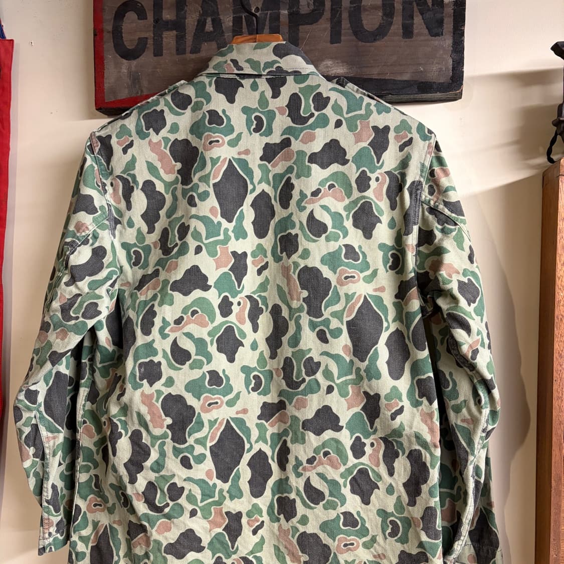 60s ROK DUCK HUNTER CAMO SHIRT 95-100 상품이미지5