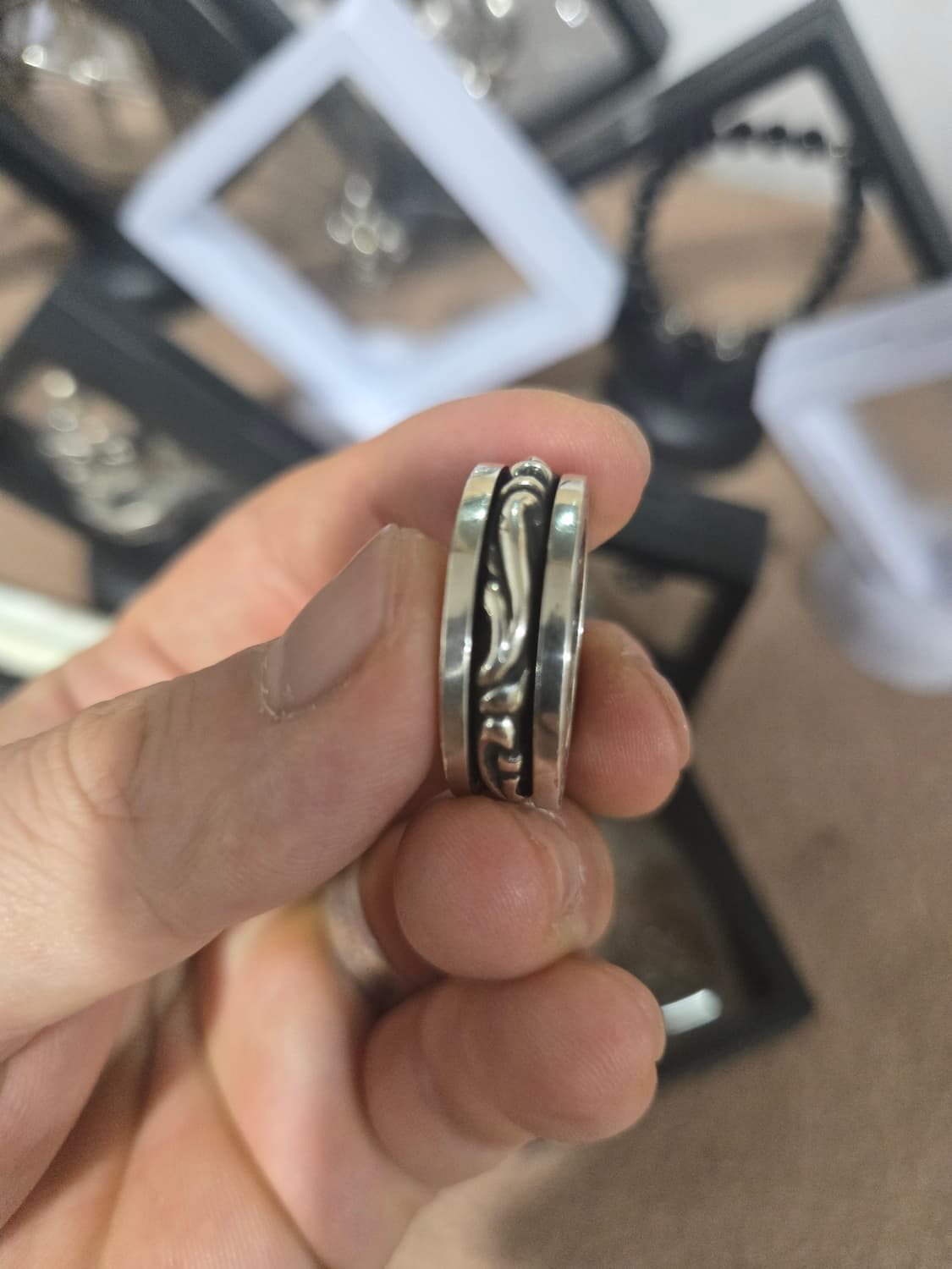 크롬하츠 스크롤 스피너링 정품 상품이미지4