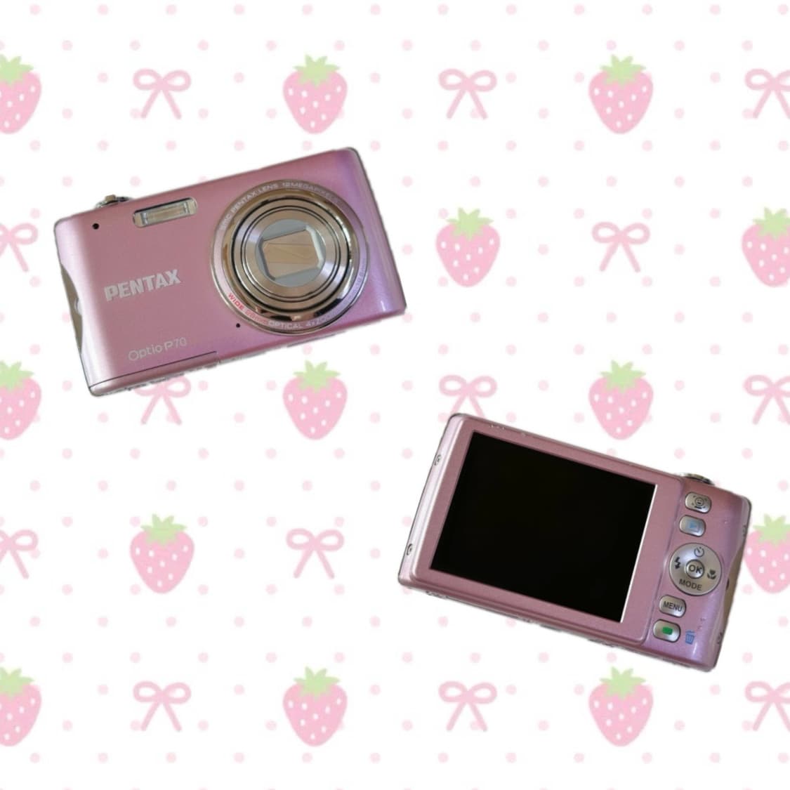 [*희귀!🍓/작례⭕️] 펜탁스 옵티오 P70 Pentax 디지털 카메라 상품이미지2