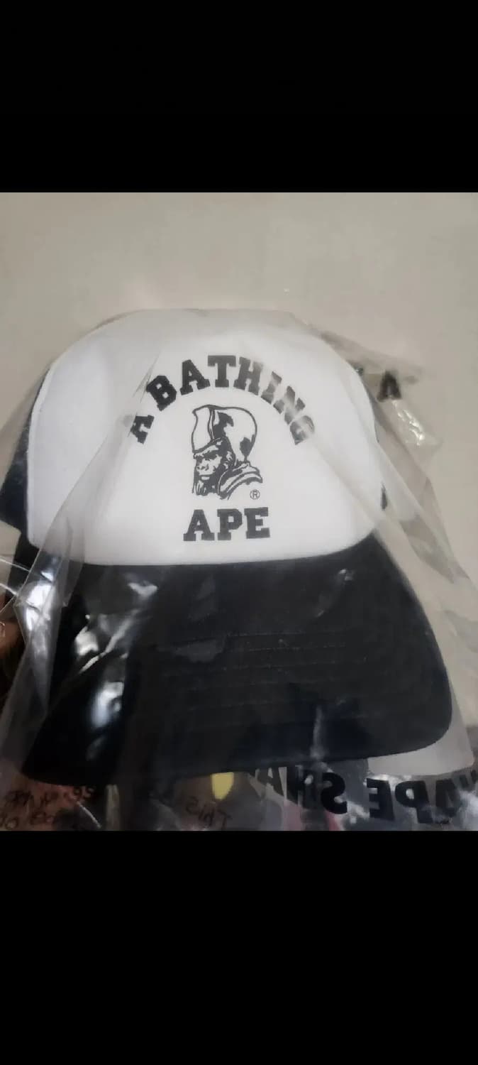 베이프모자 베이프 제네럴 메쉬캡블랙 상품이미지1